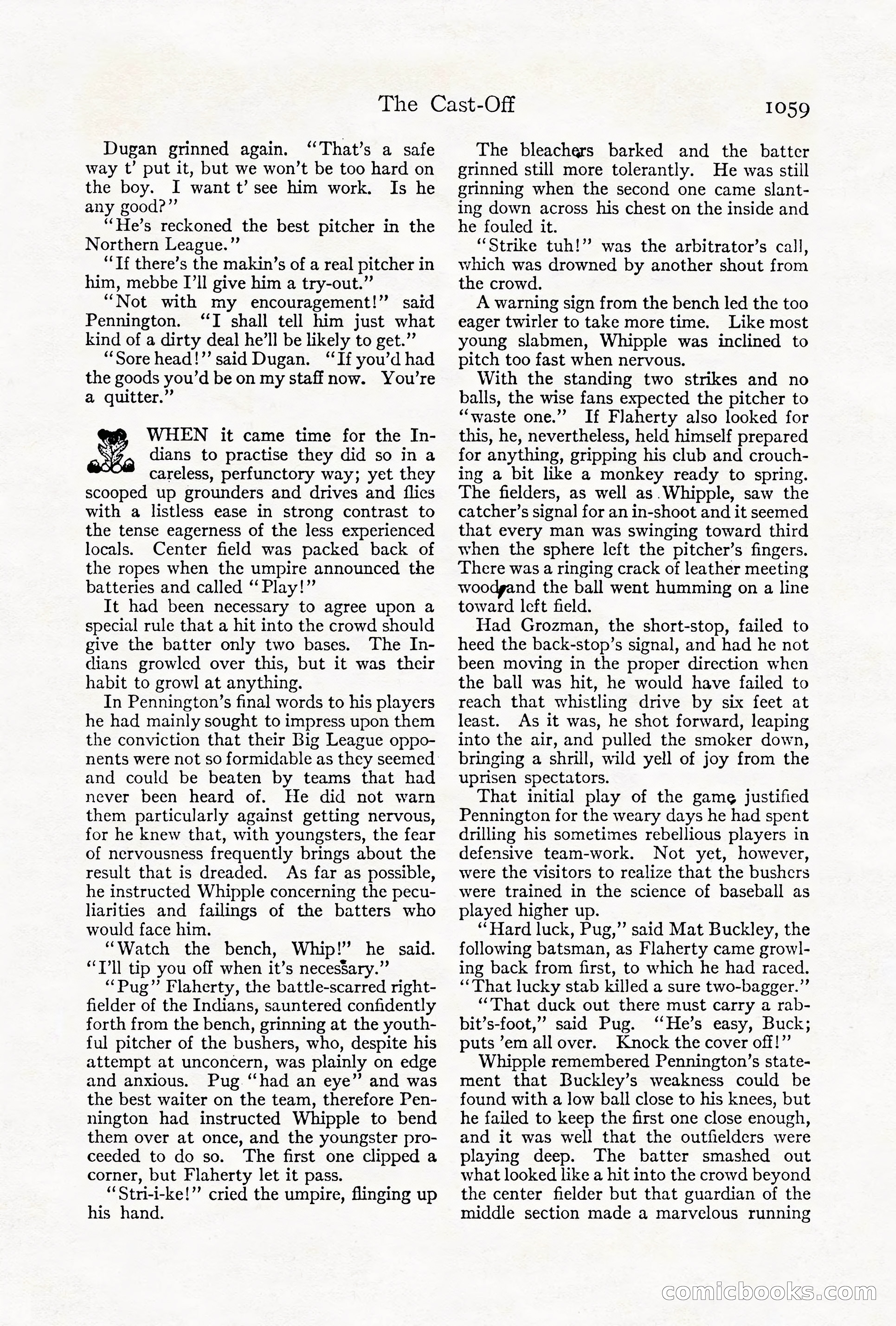Adventure Magazine Cover, October 1911 — page 113 of 196