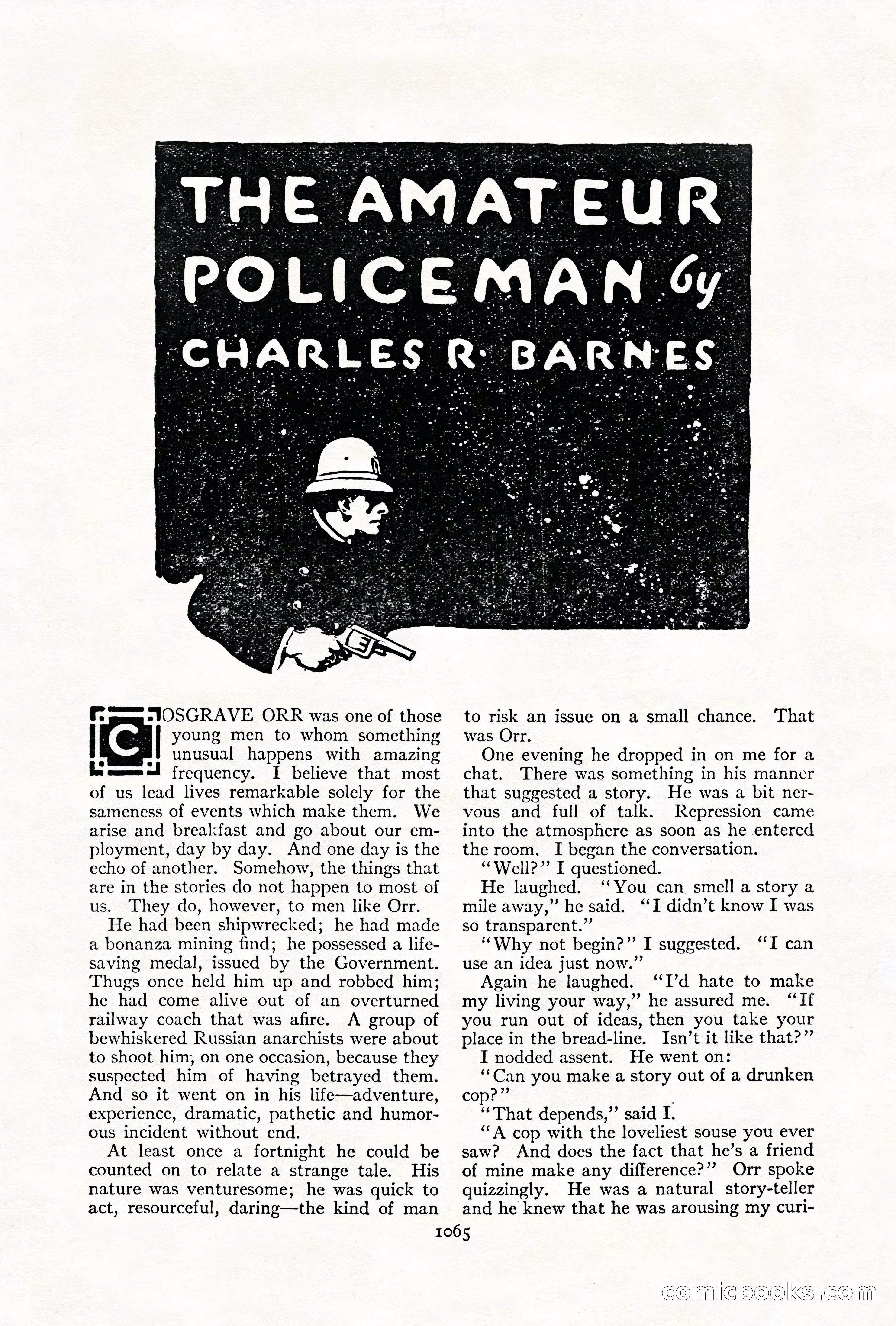 Adventure Magazine Cover, October 1911 — page 119 of 196