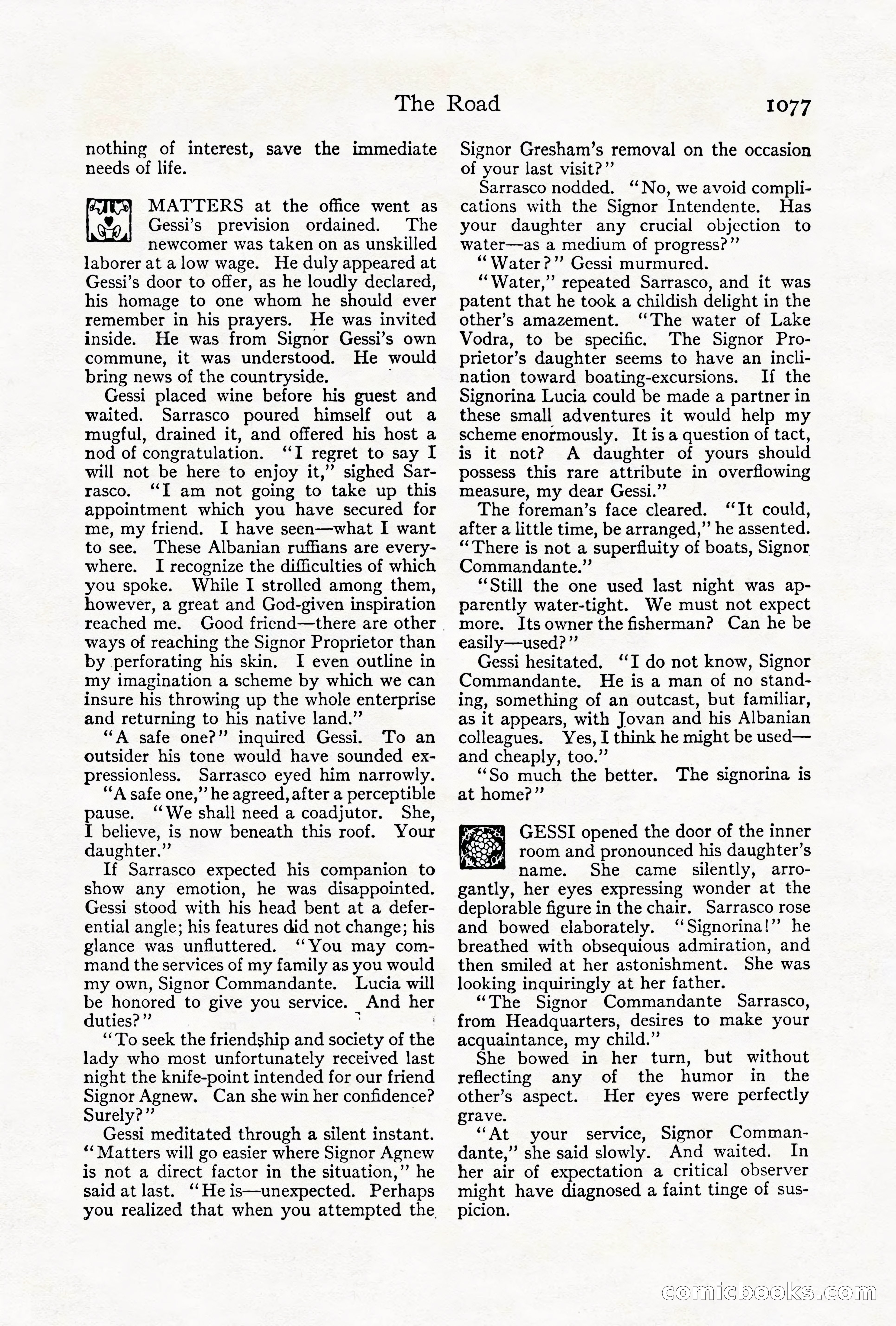 Adventure Magazine Cover, October 1911 — page 131 of 196