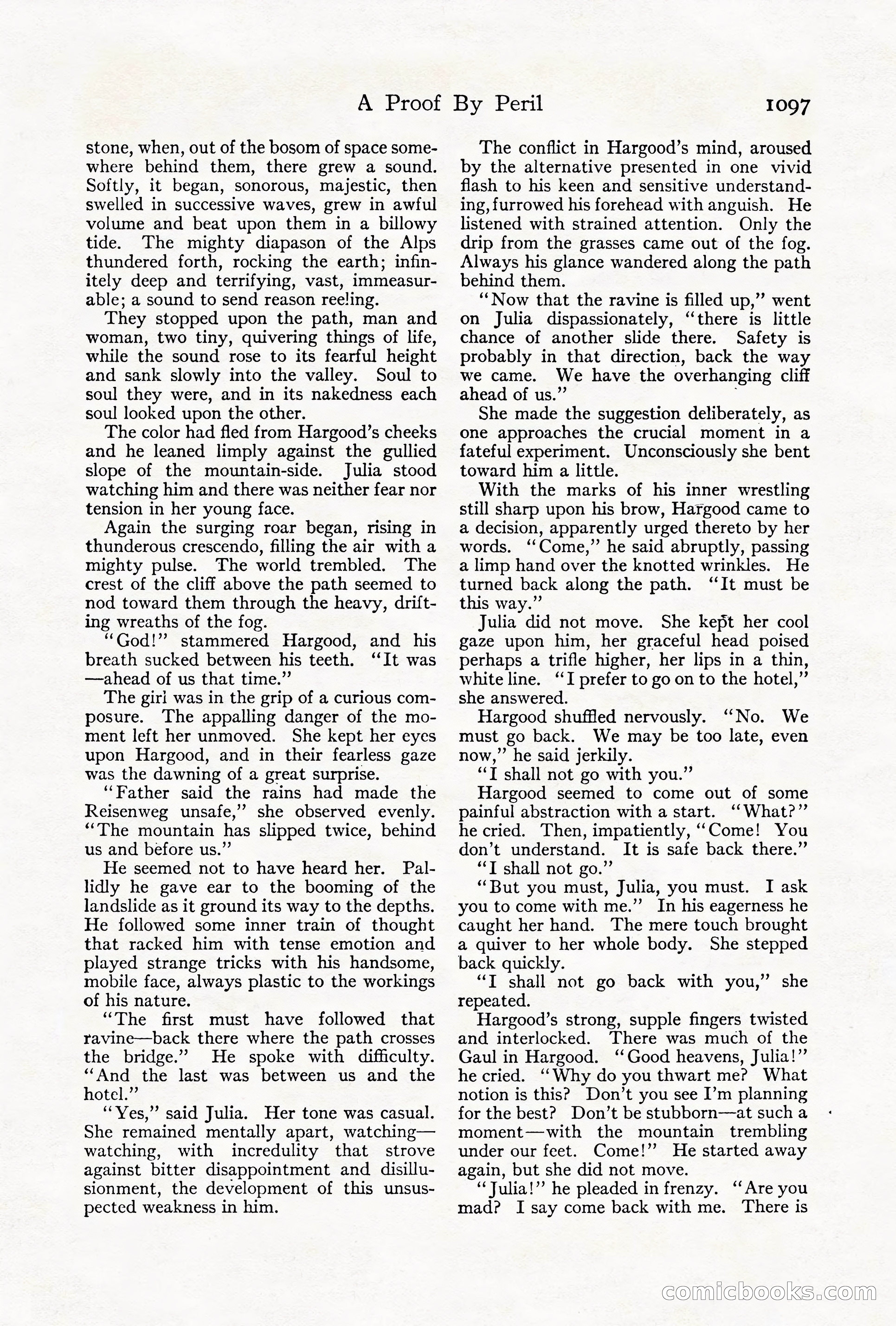 Adventure Magazine Cover, October 1911 — page 151 of 196