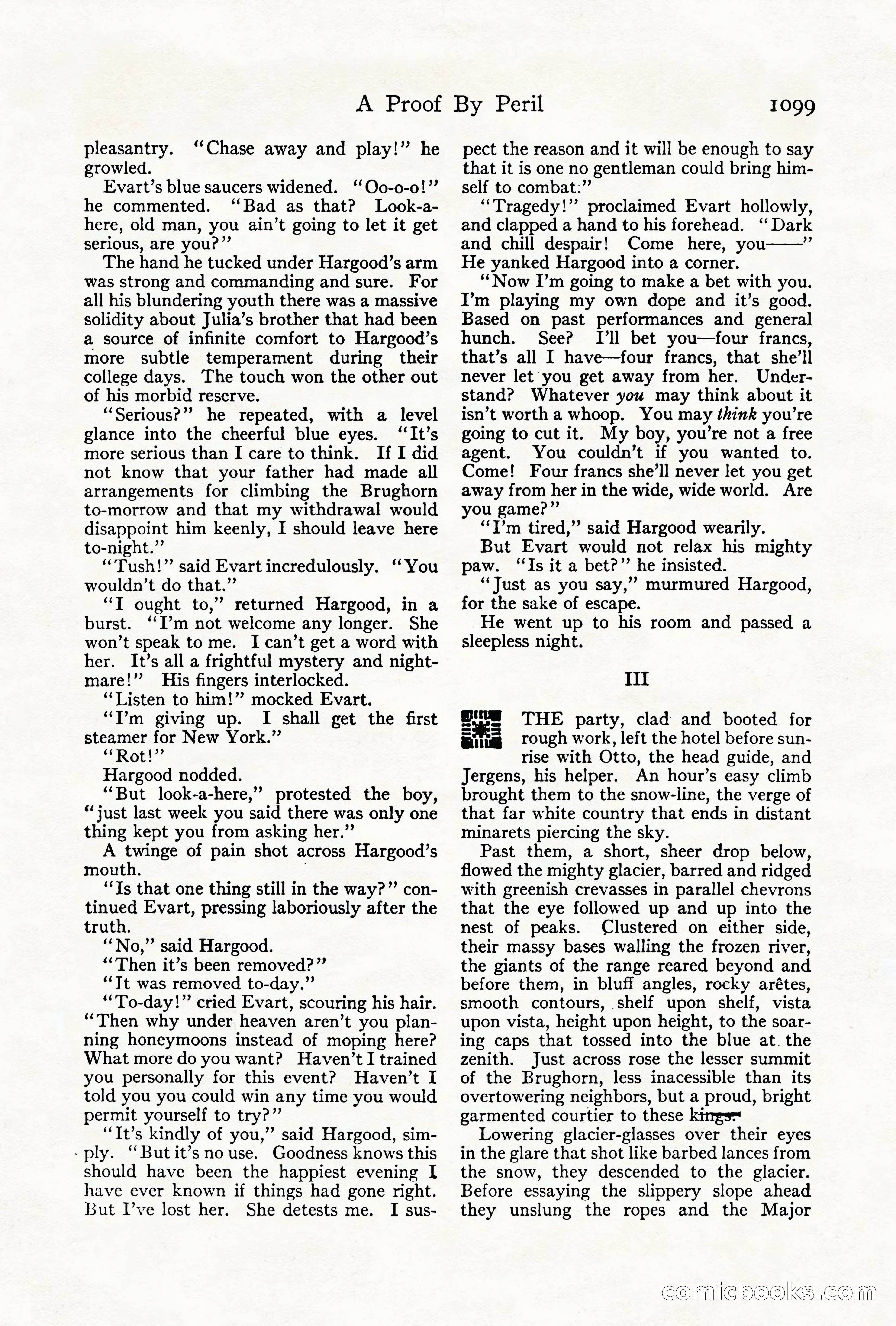 Adventure Magazine Cover, October 1911 — page 153 of 196