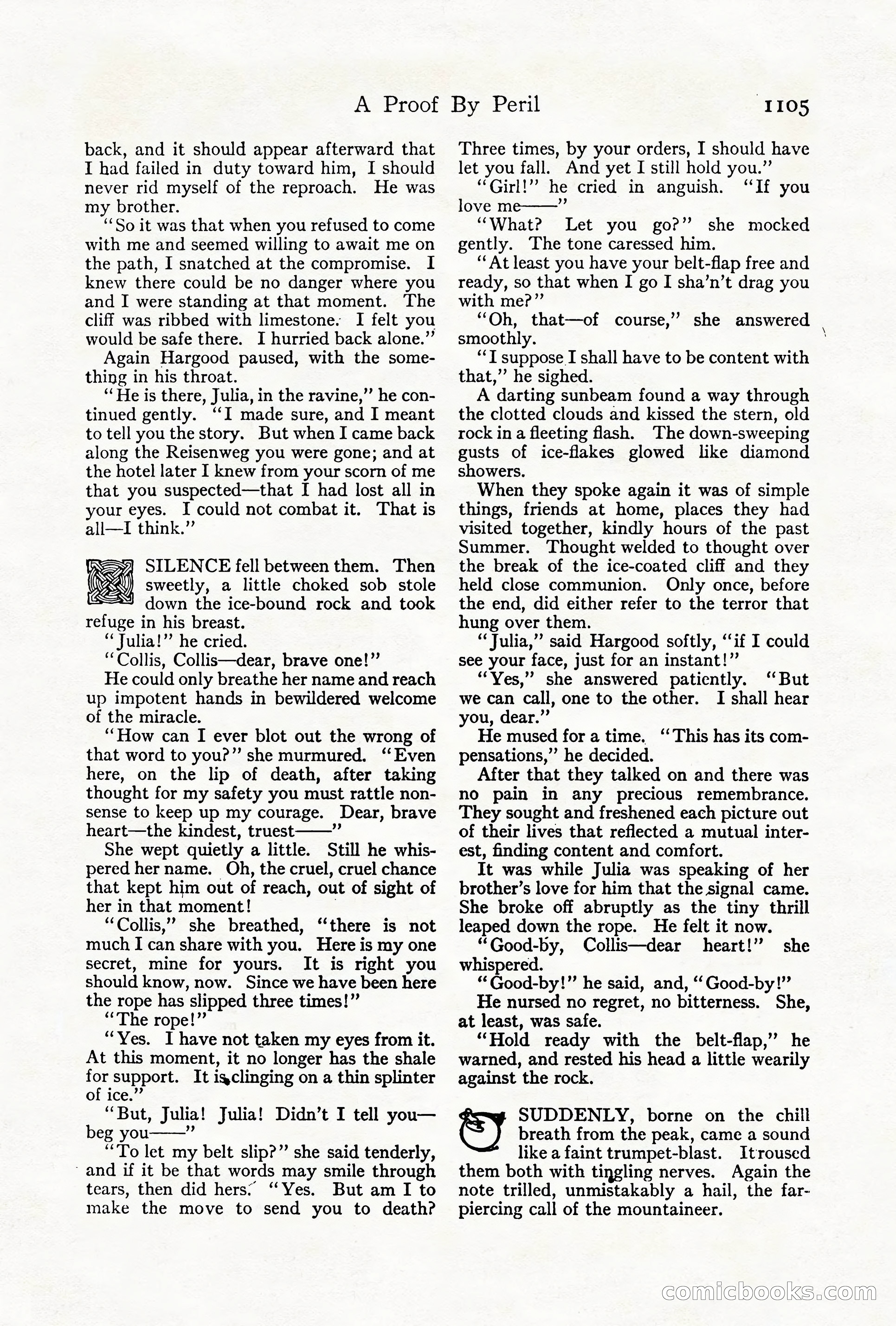 Adventure Magazine Cover, October 1911 — page 159 of 196