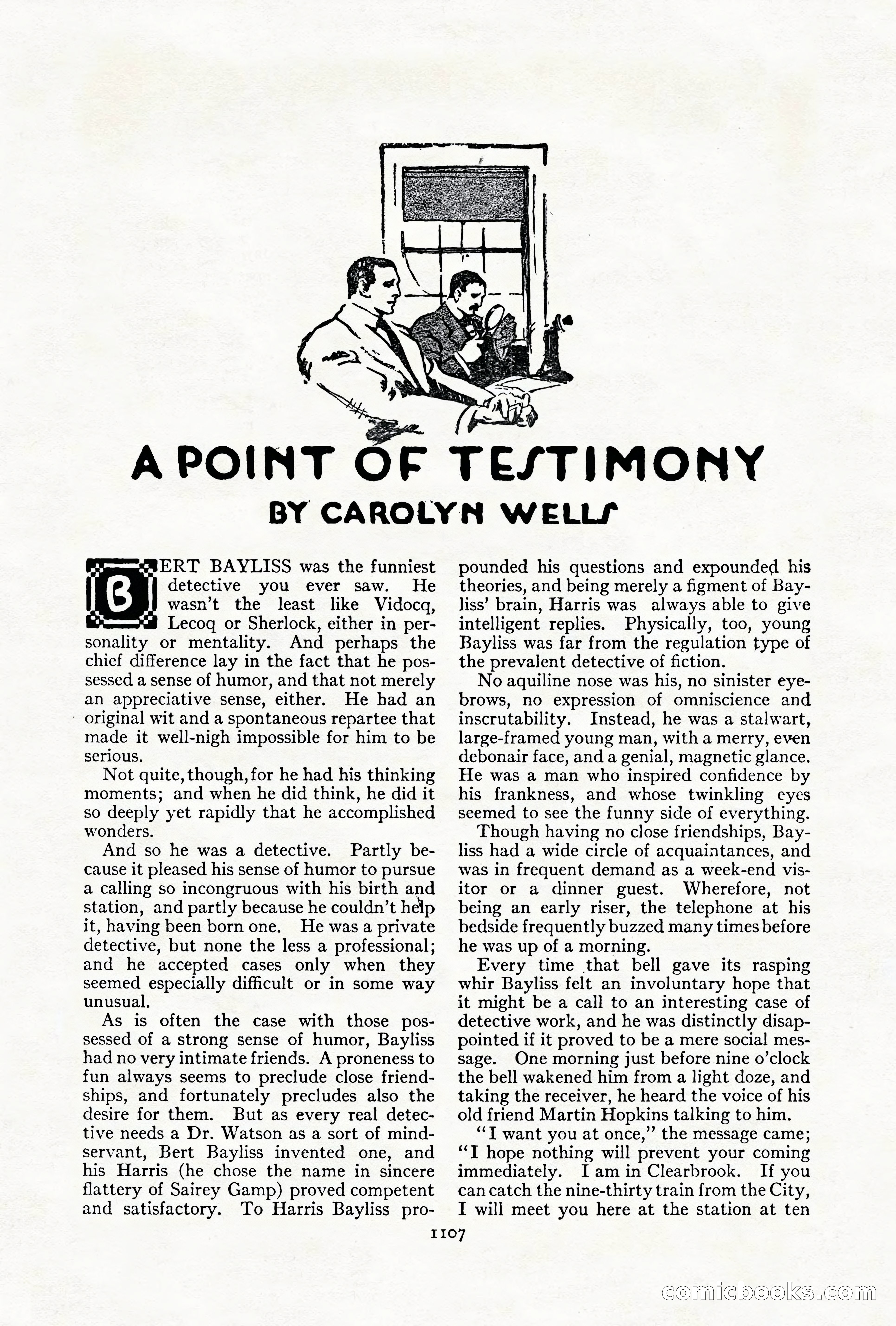 Adventure Magazine Cover, October 1911 — page 161 of 196