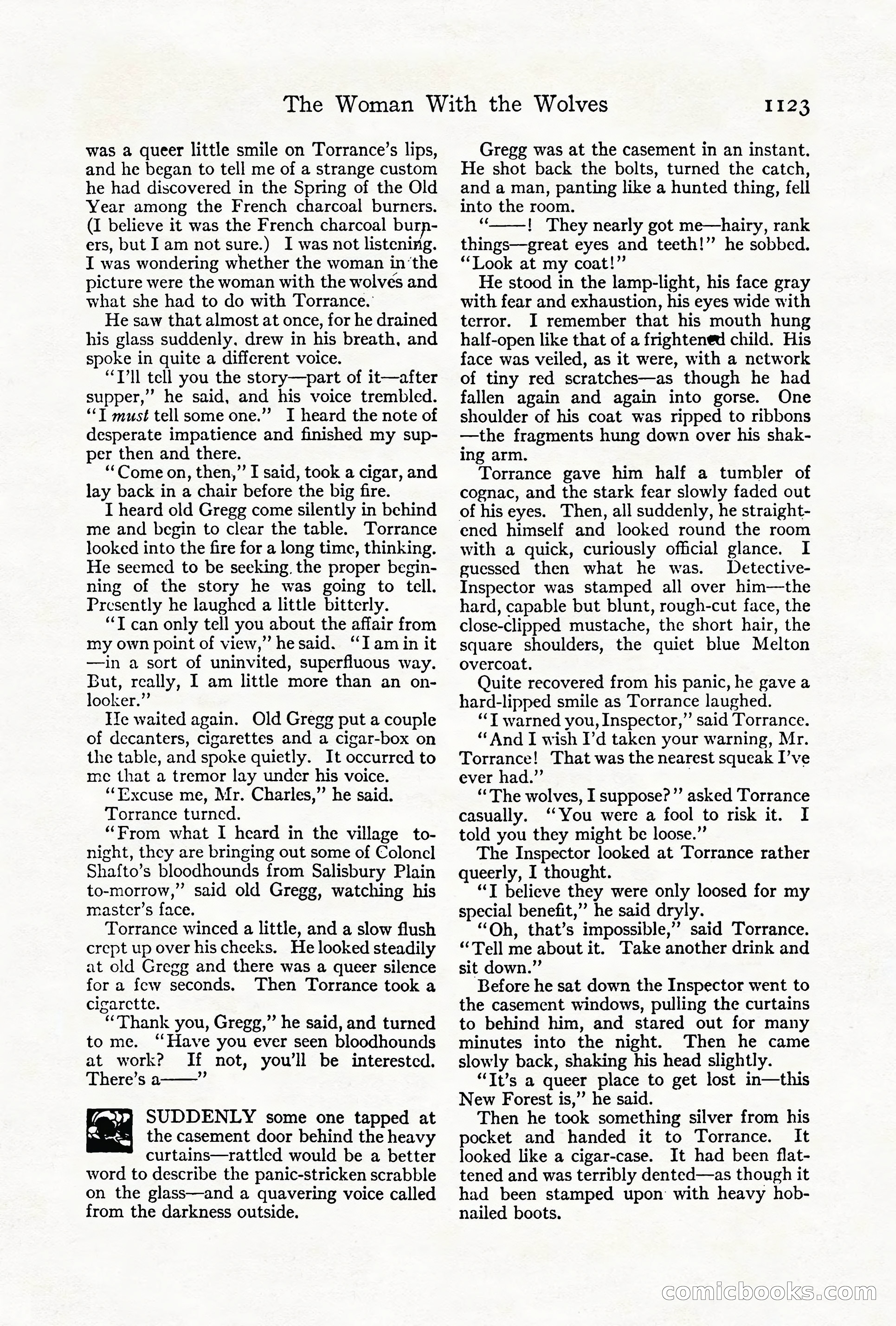 Adventure Magazine Cover, October 1911 — page 177 of 196