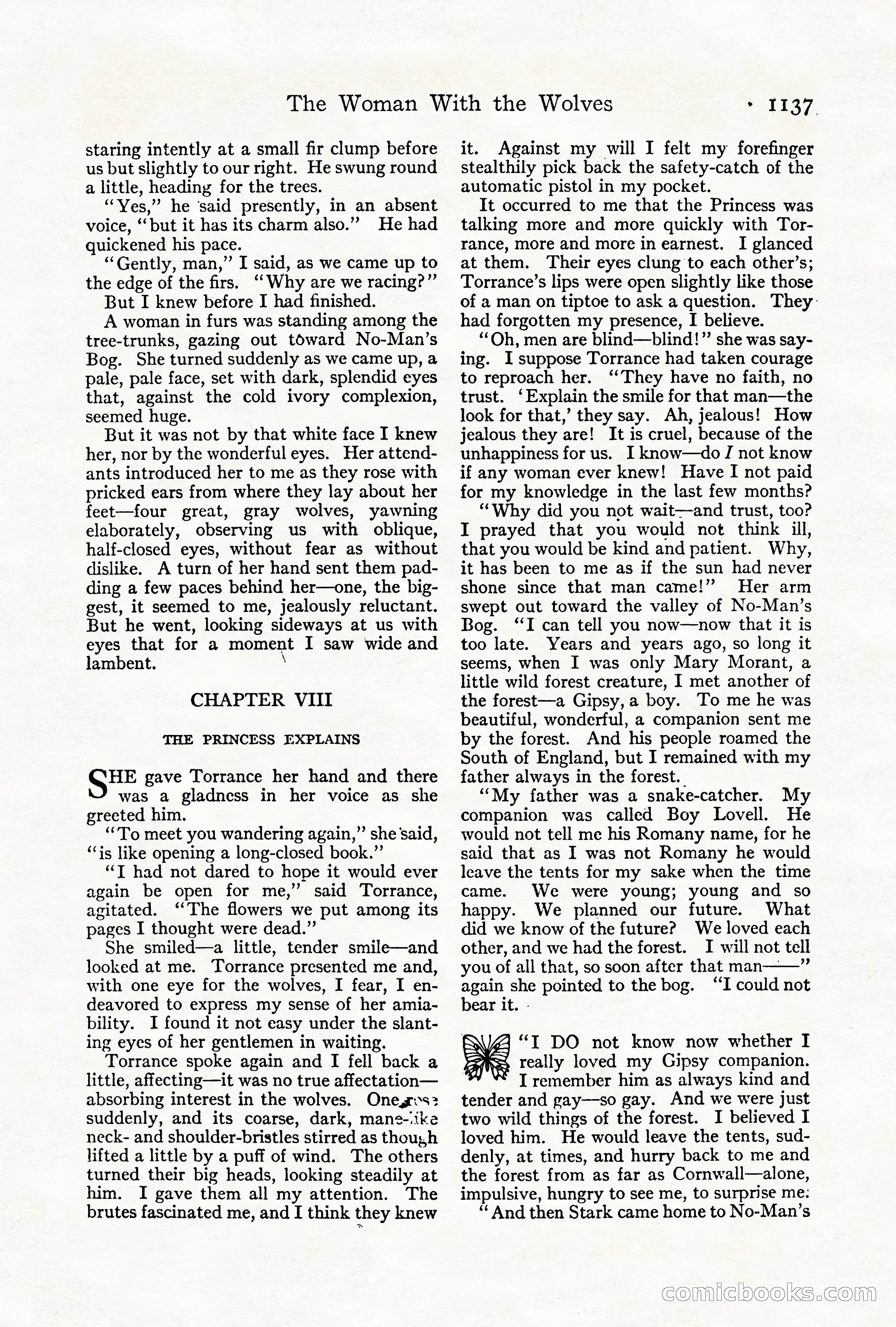 Adventure Magazine Cover, October 1911 — page 191 of 196
