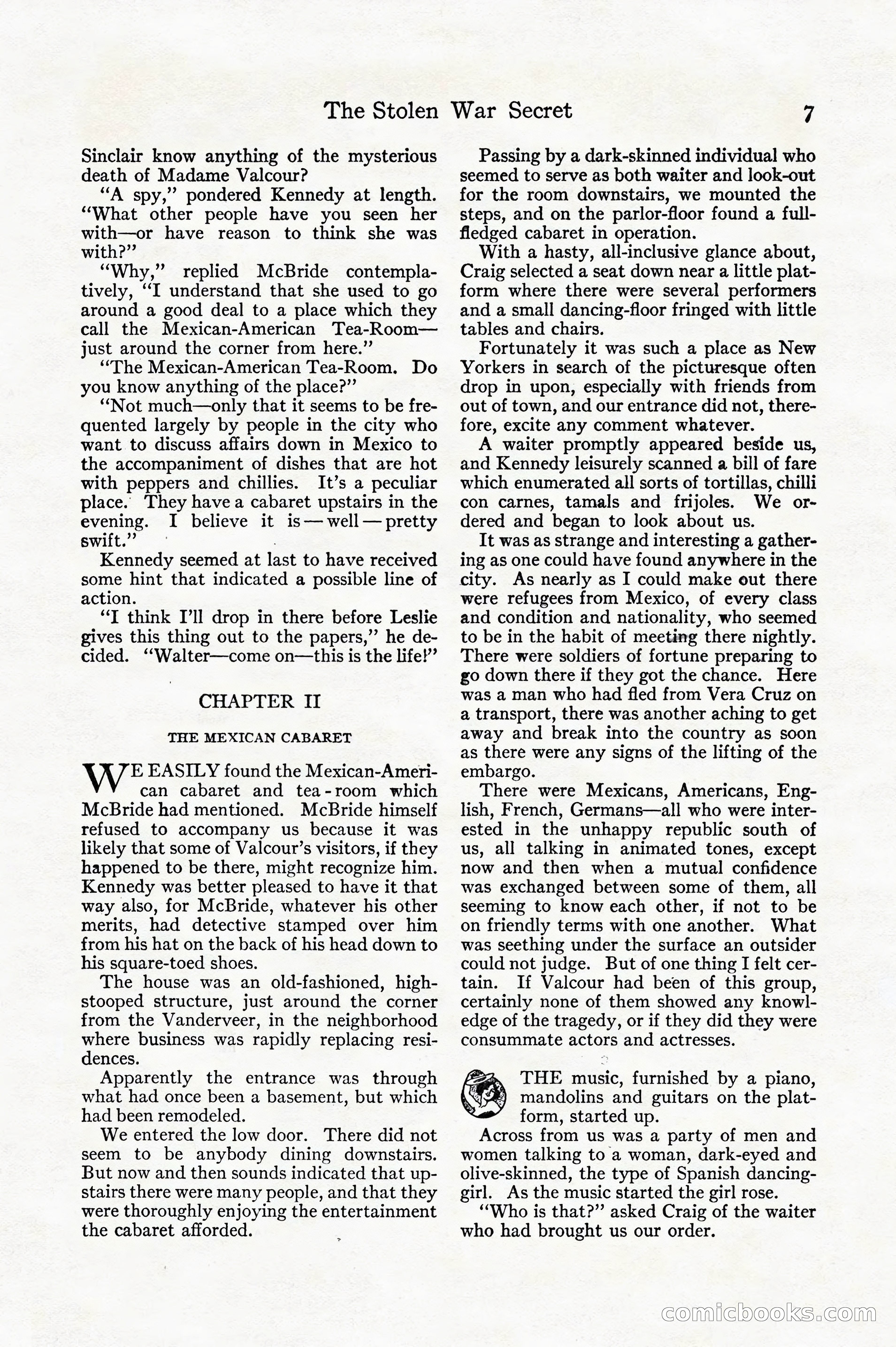 Adventure, December 1914 — page 9 of 228