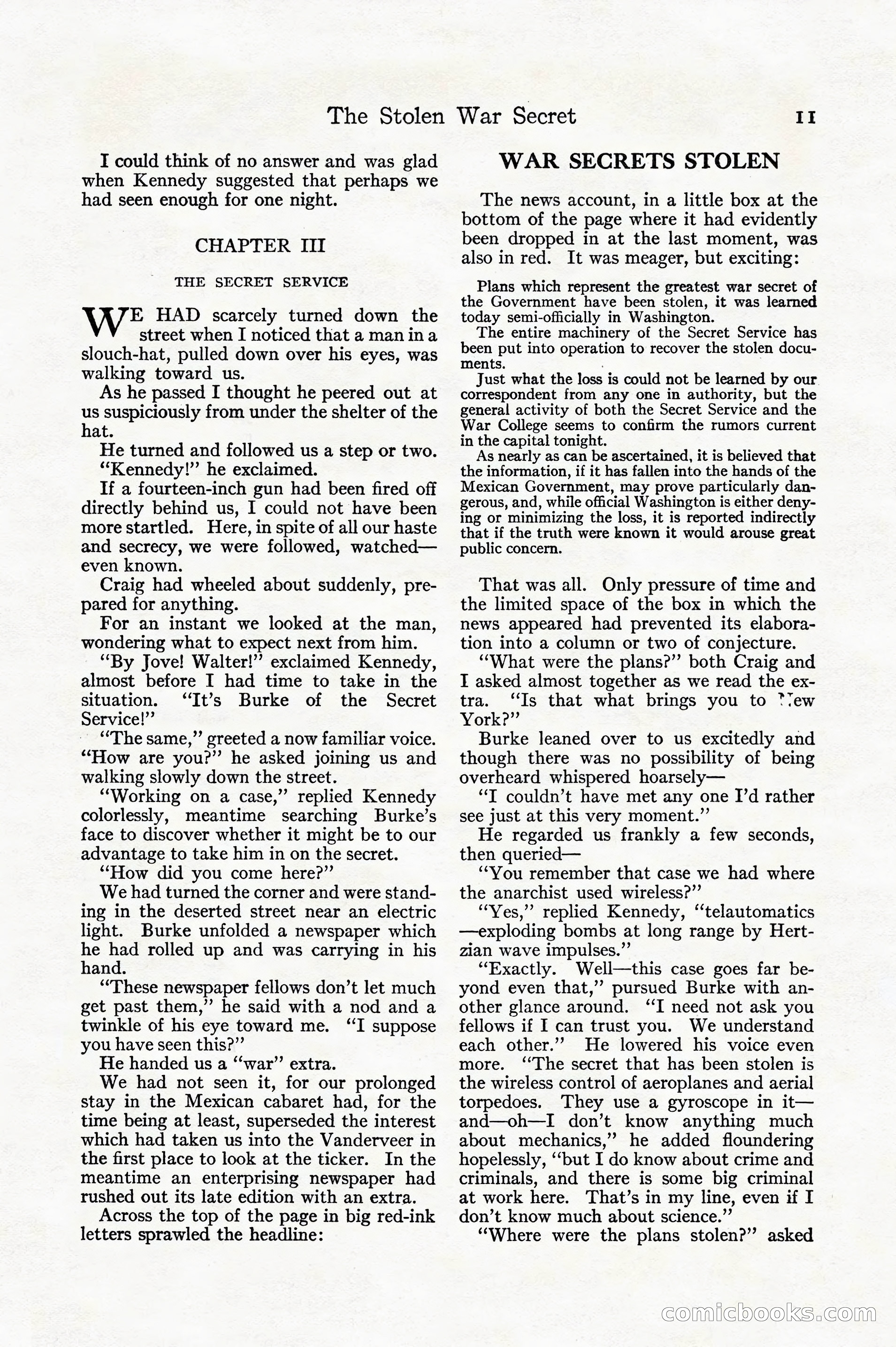 Adventure, December 1914 — page 13 of 228