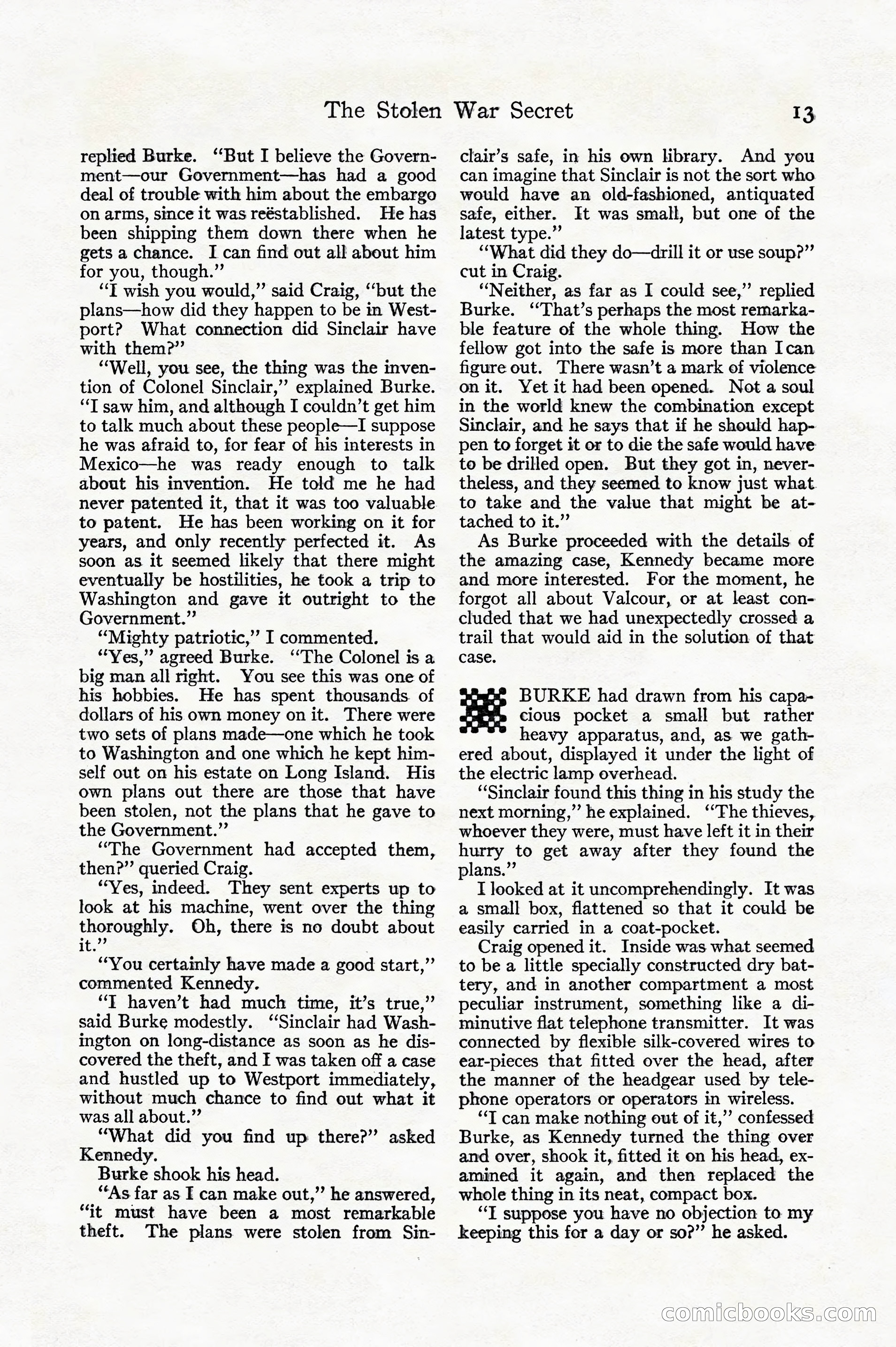 Adventure, December 1914 — page 15 of 228