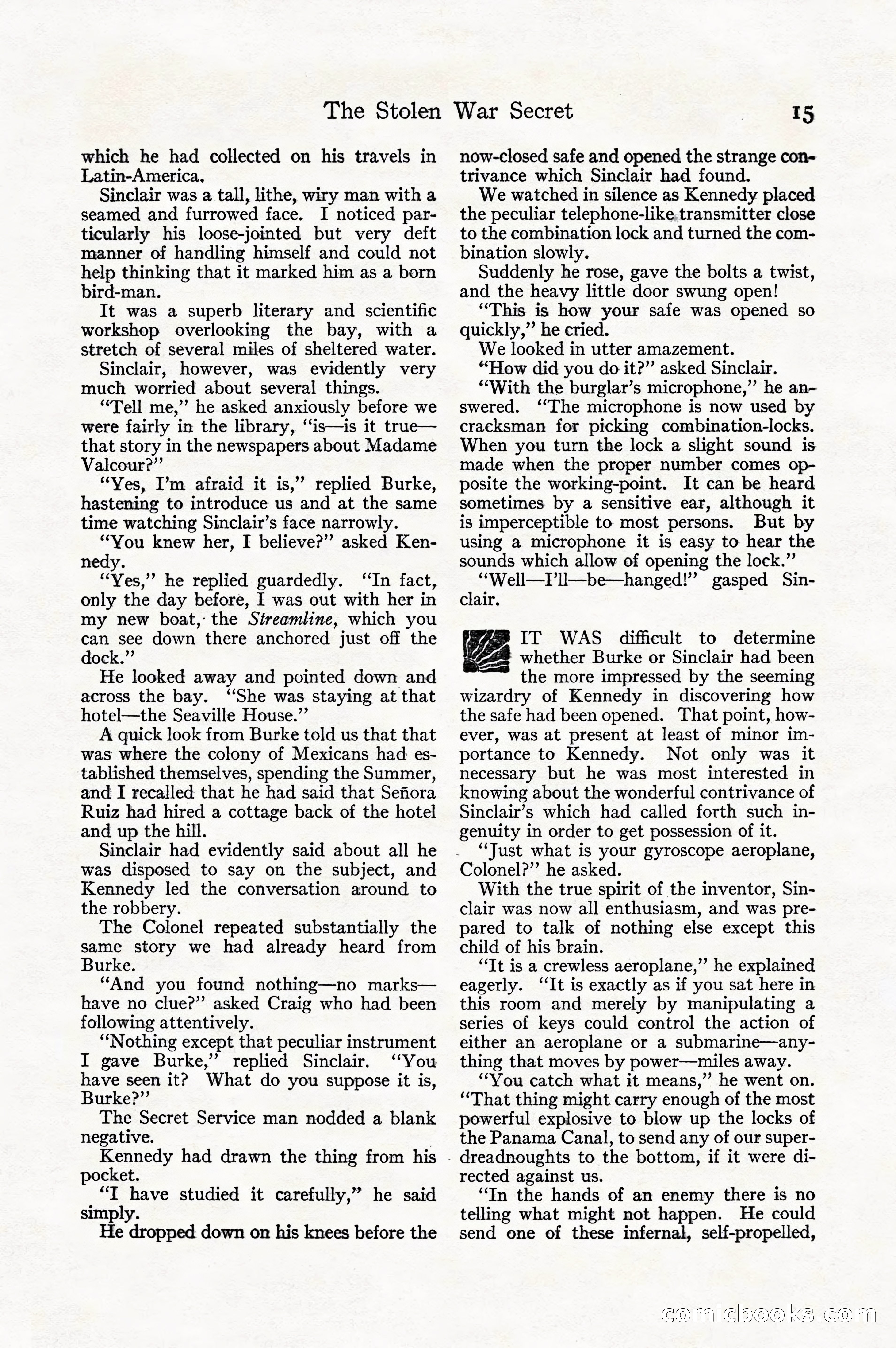 Adventure, December 1914 — page 17 of 228
