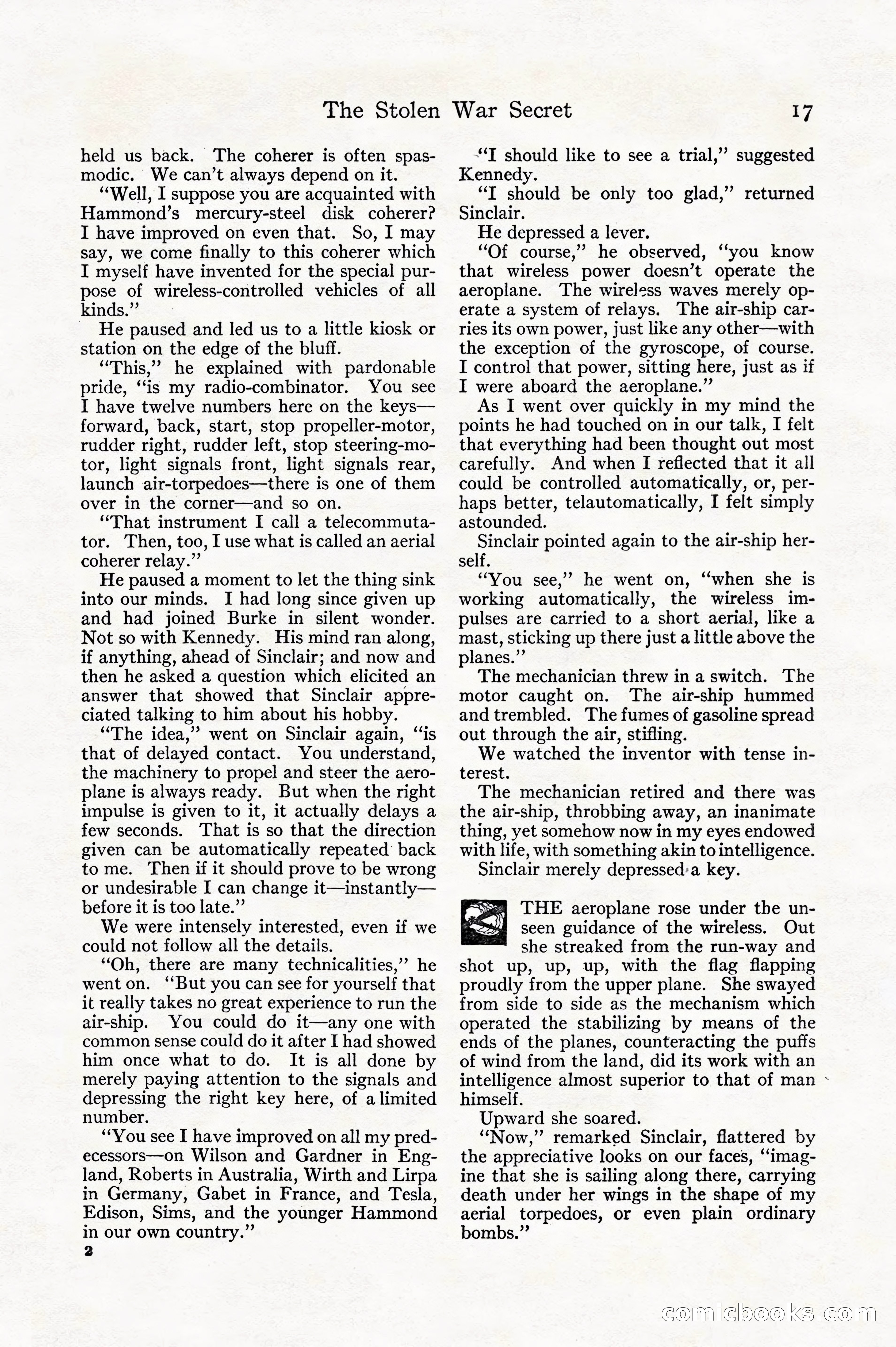 Adventure, December 1914 — page 19 of 228