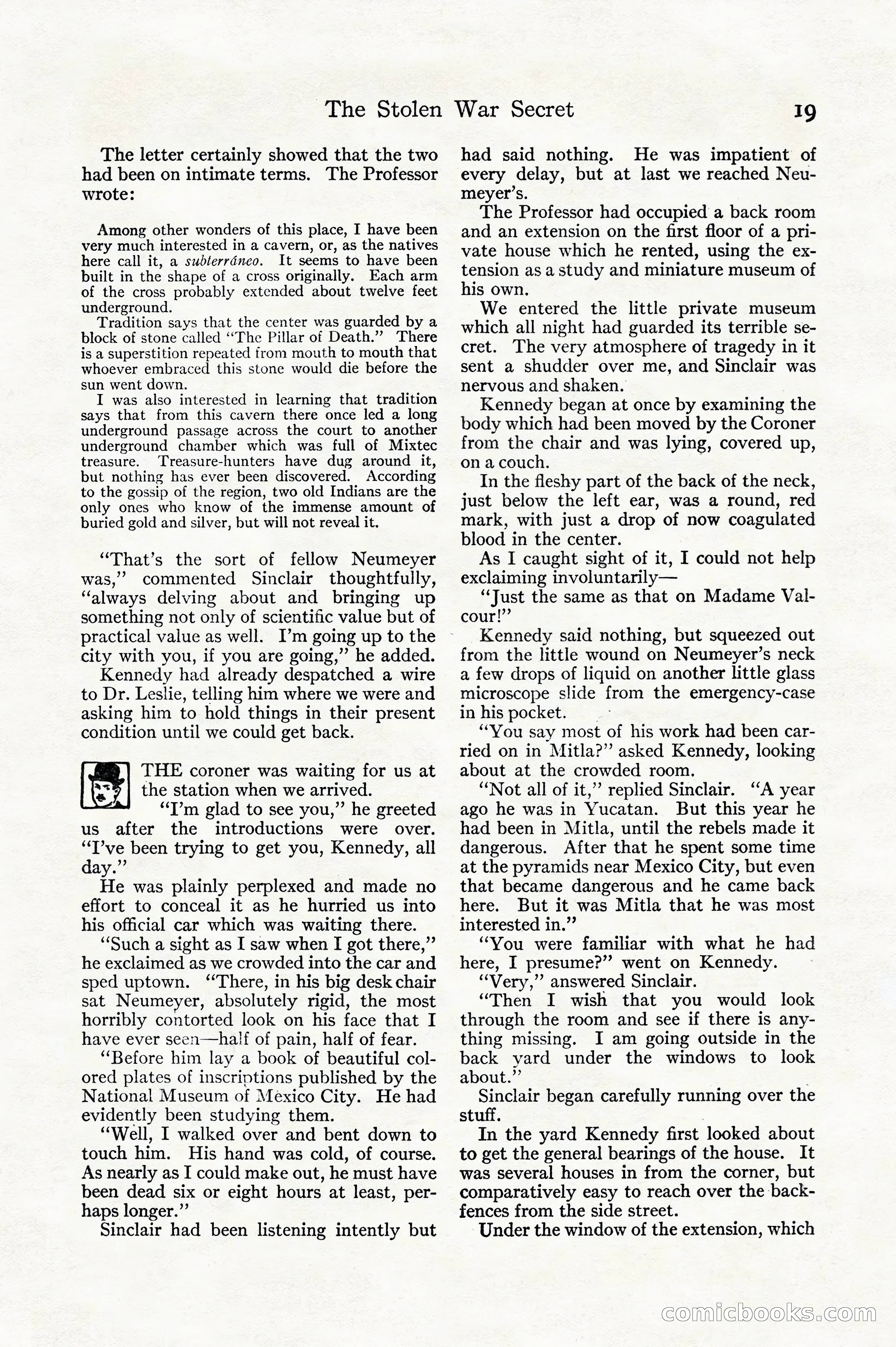 Adventure, December 1914 — page 21 of 228
