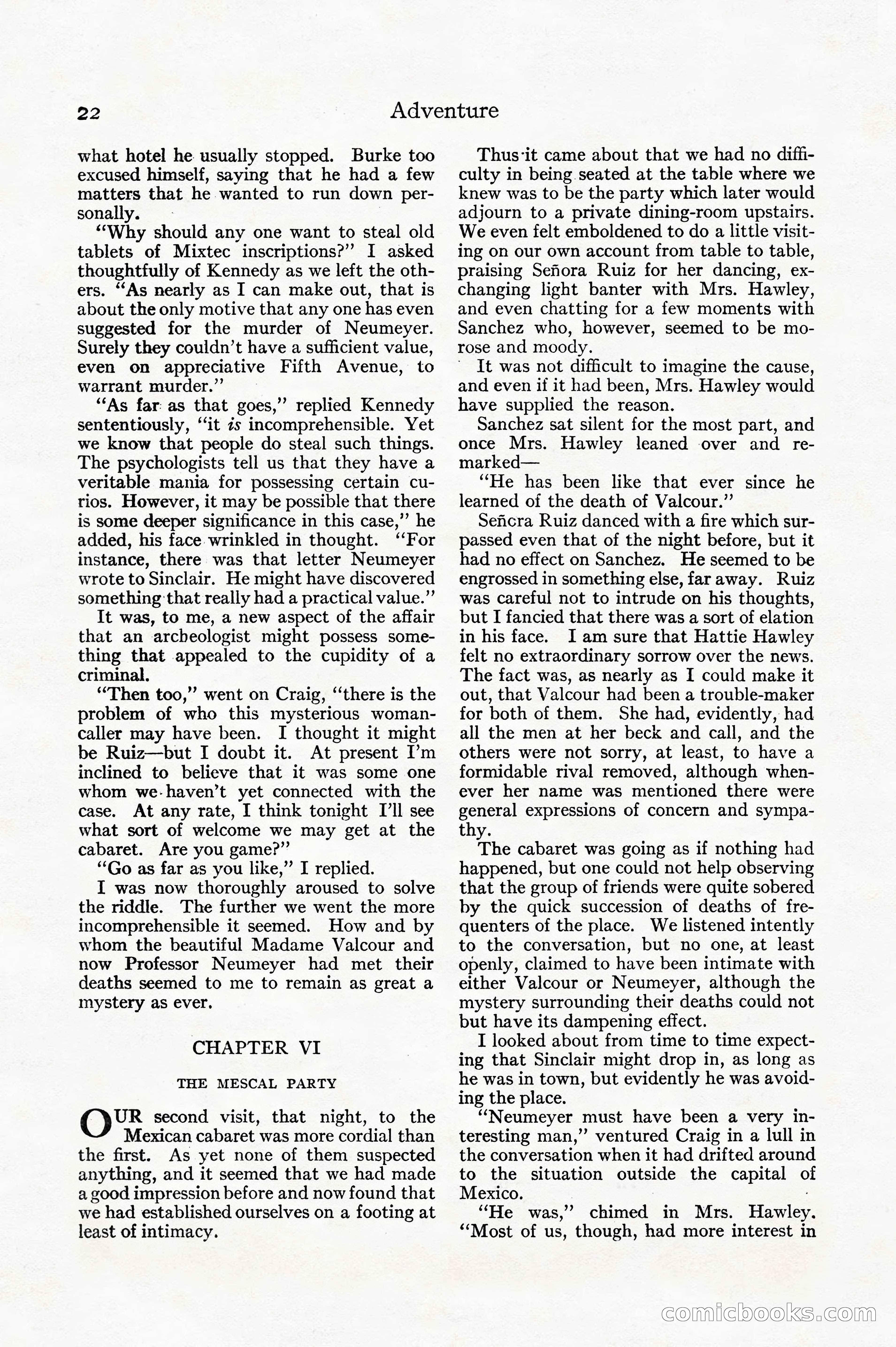 Adventure, December 1914 — page 24 of 228
