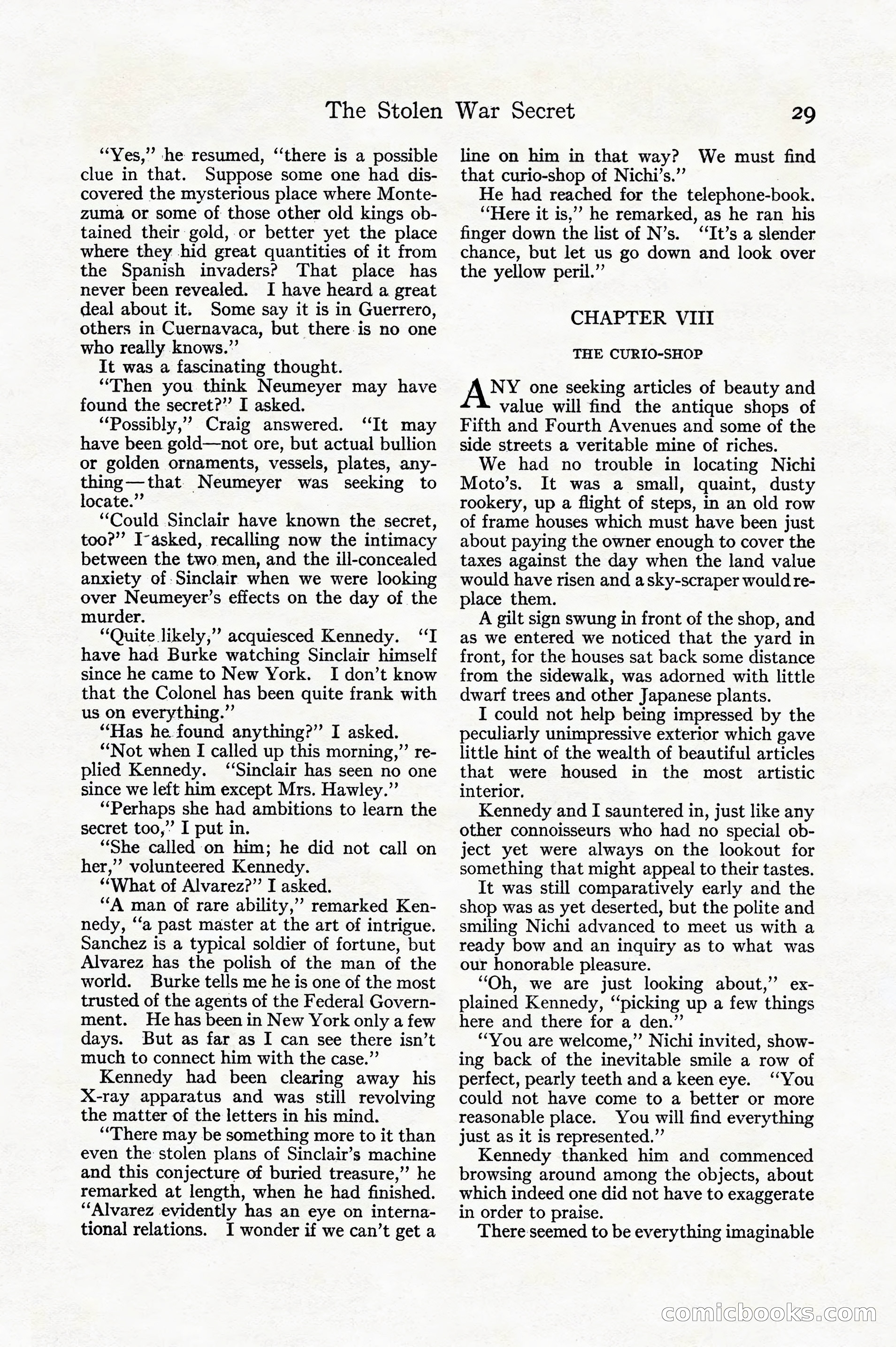 Adventure, December 1914 — page 31 of 228