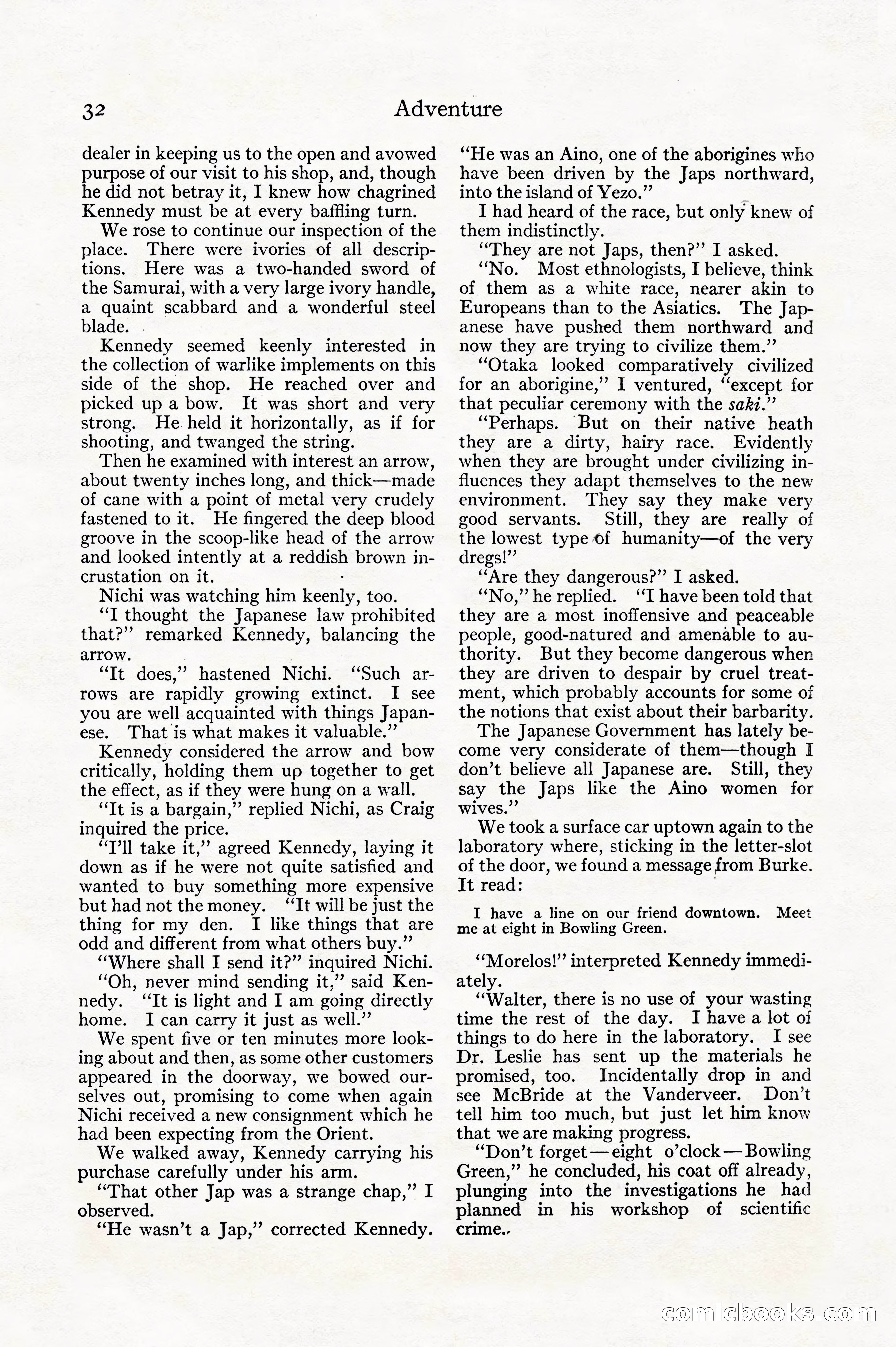 Adventure, December 1914 — page 34 of 228