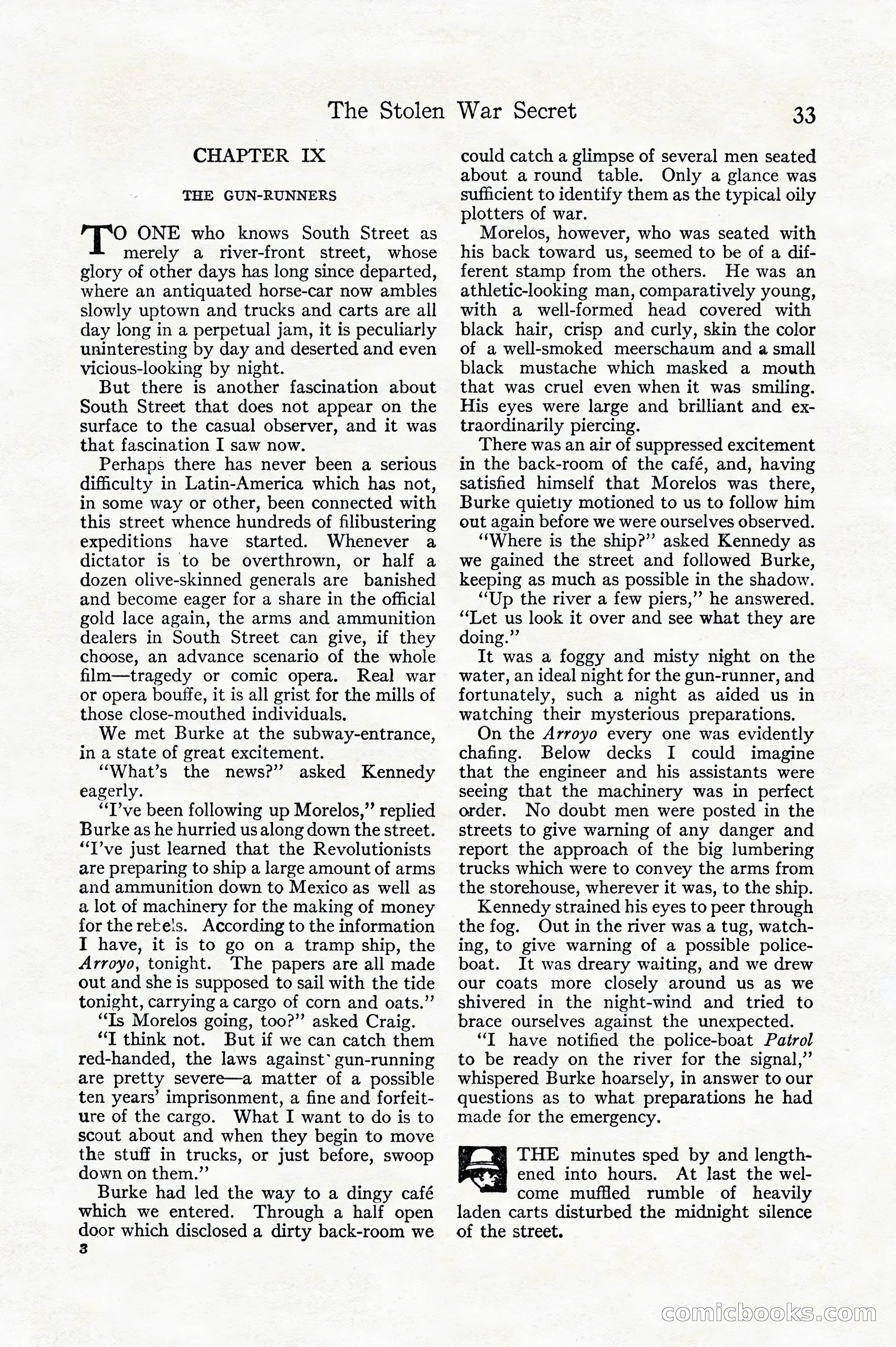 Adventure, December 1914 — page 35 of 228