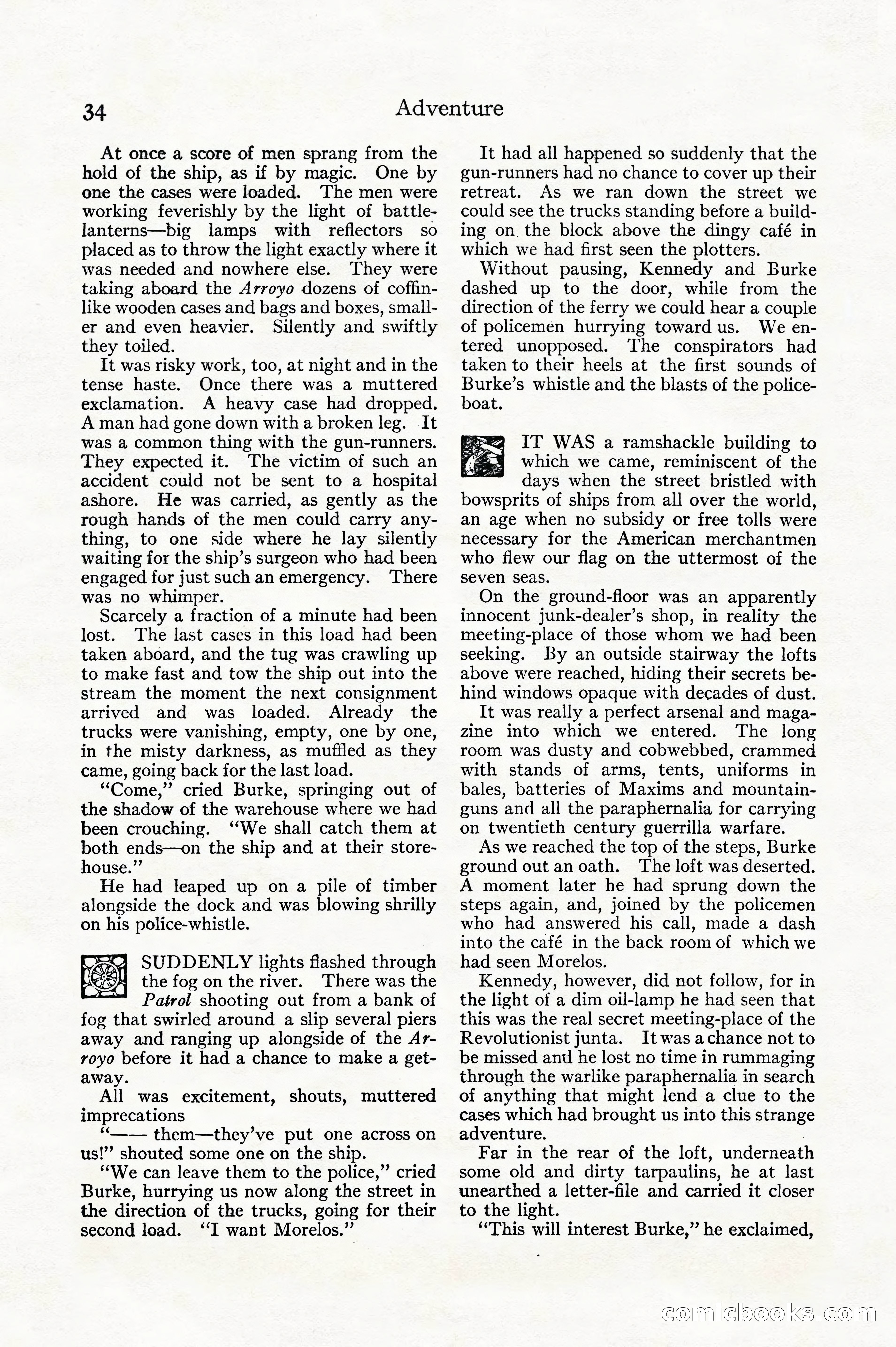 Adventure, December 1914 — page 36 of 228