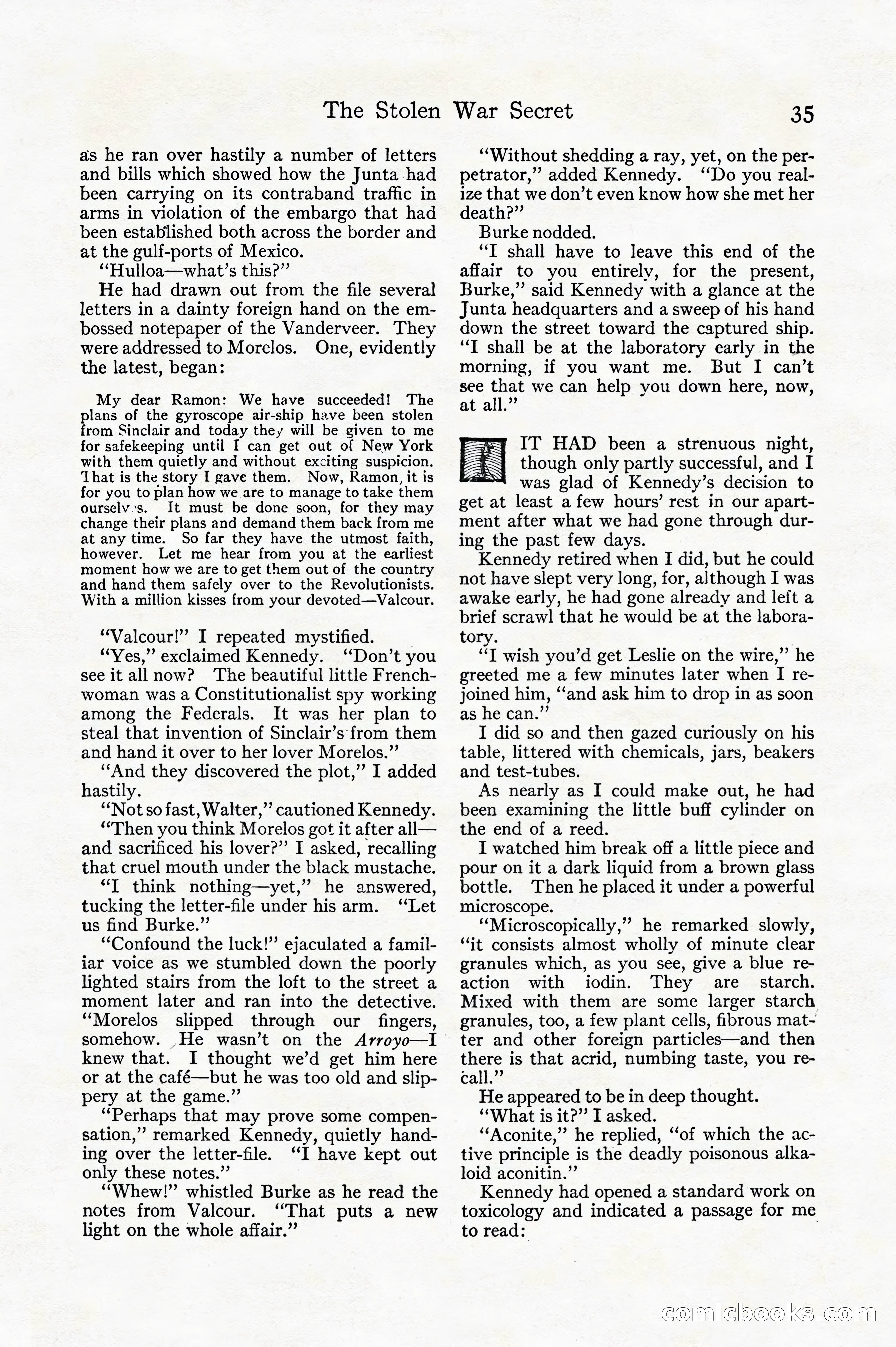 Adventure, December 1914 — page 37 of 228