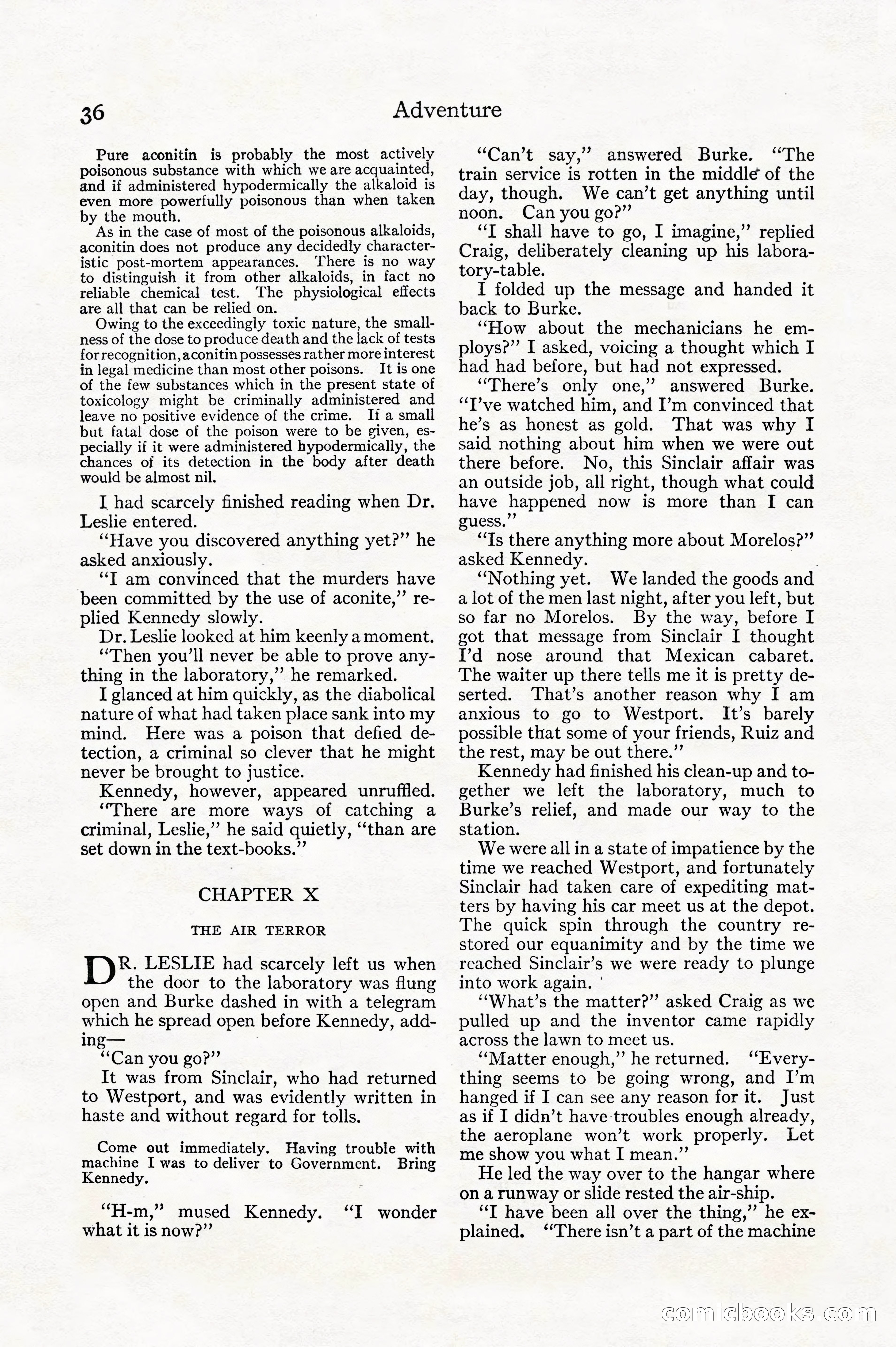 Adventure, December 1914 — page 38 of 228