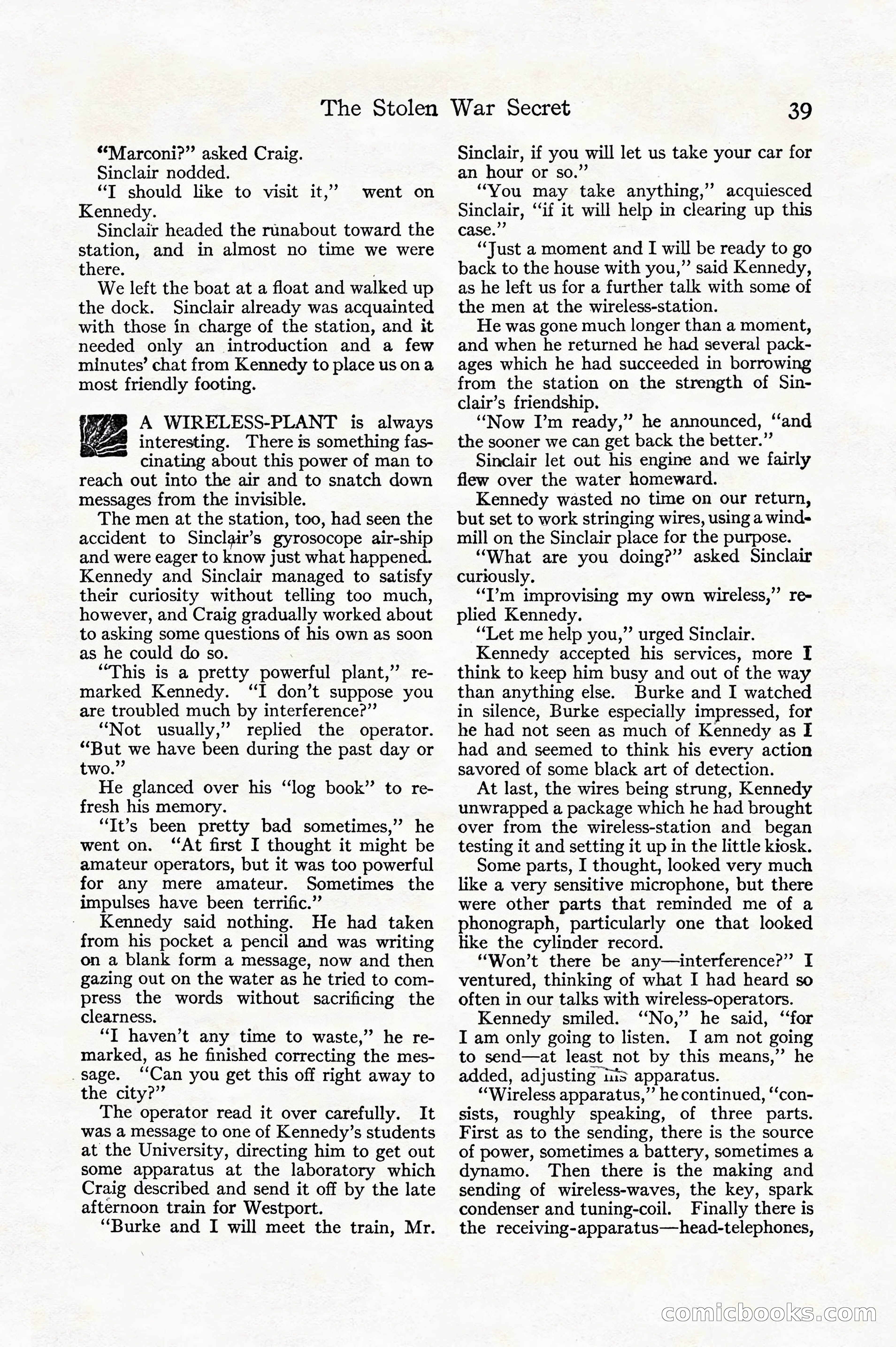 Adventure, December 1914 — page 41 of 228