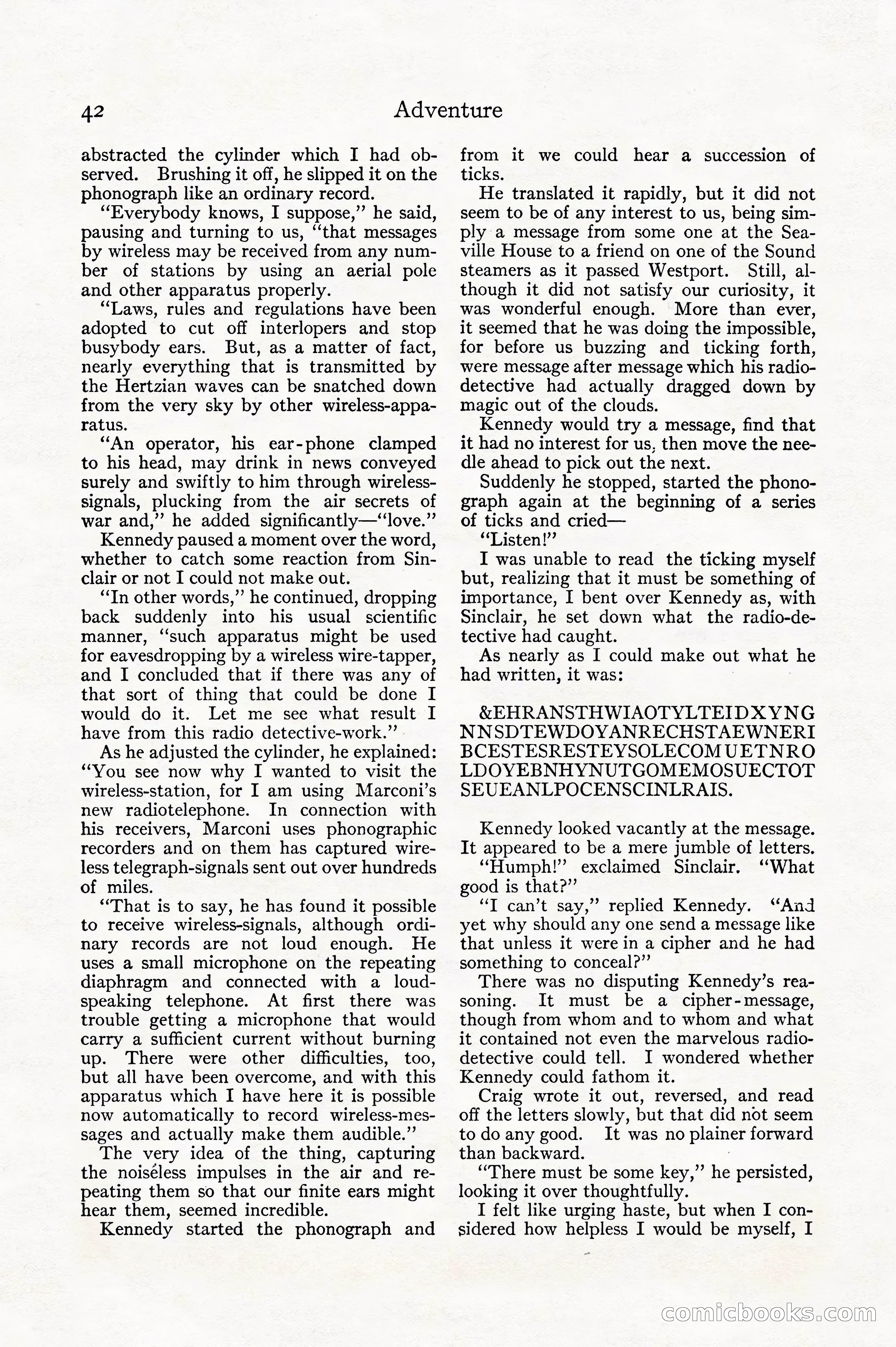 Adventure, December 1914 — page 44 of 228