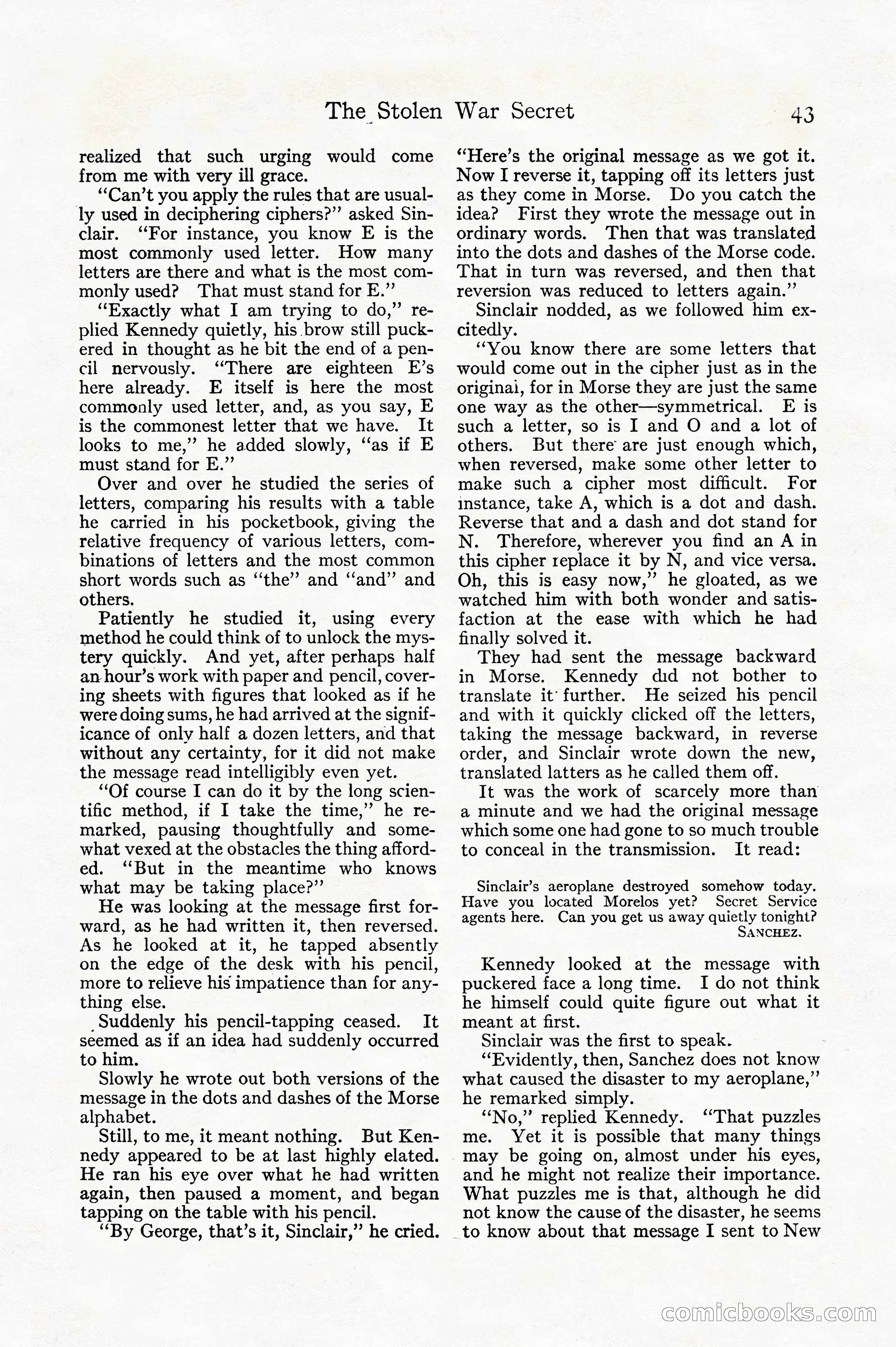 Adventure, December 1914 — page 45 of 228