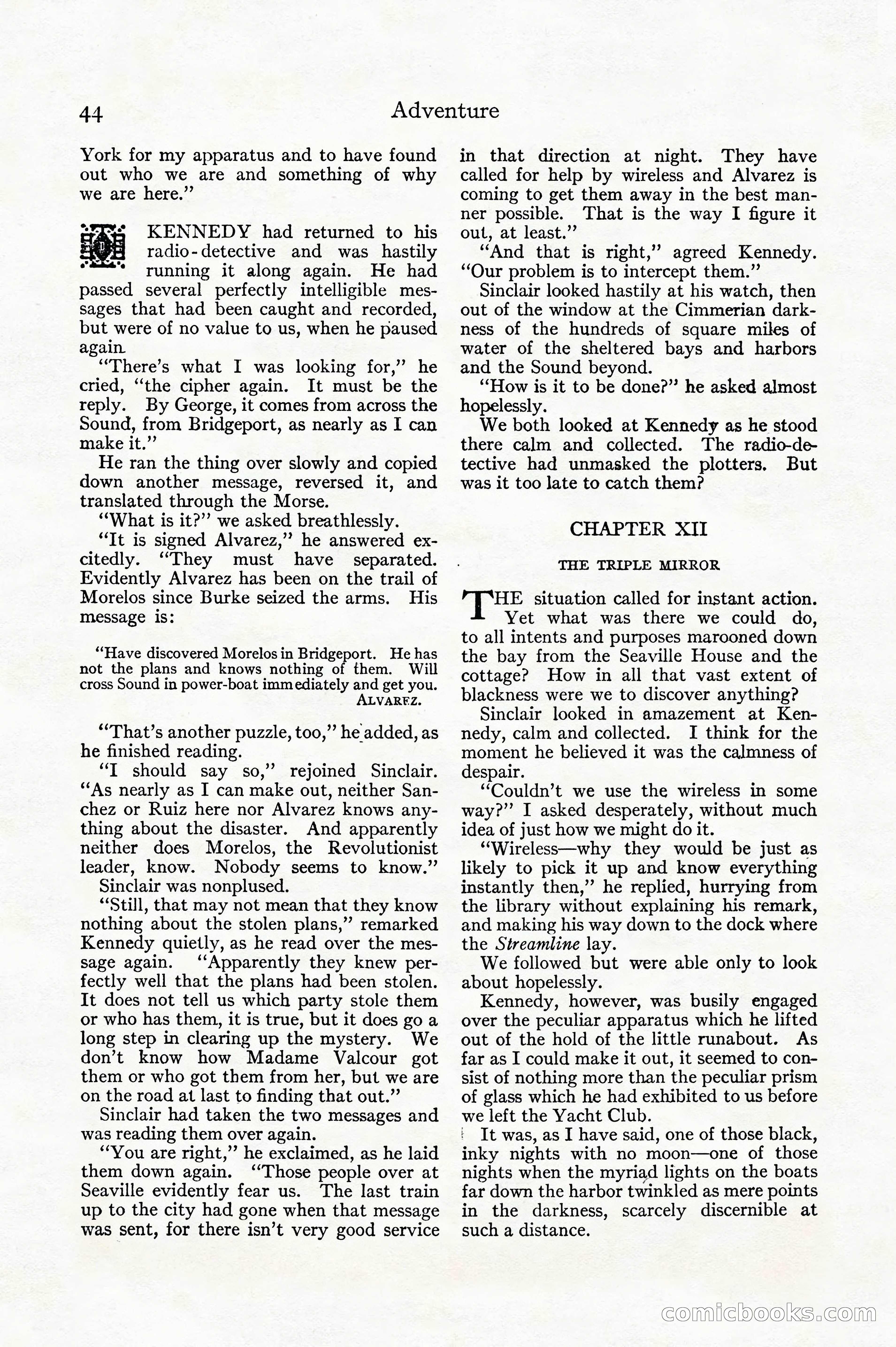 Adventure, December 1914 — page 46 of 228