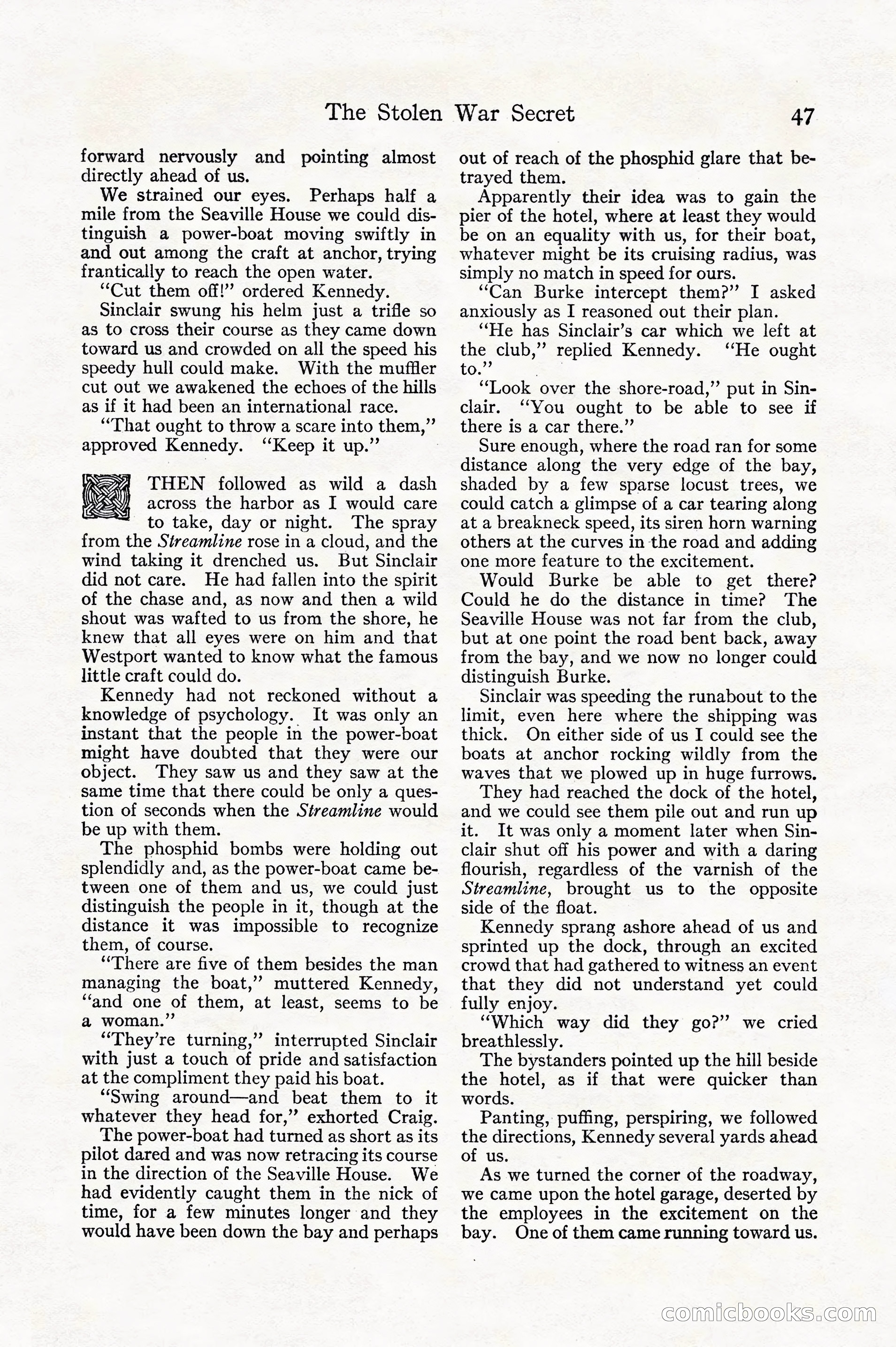 Adventure, December 1914 — page 49 of 228
