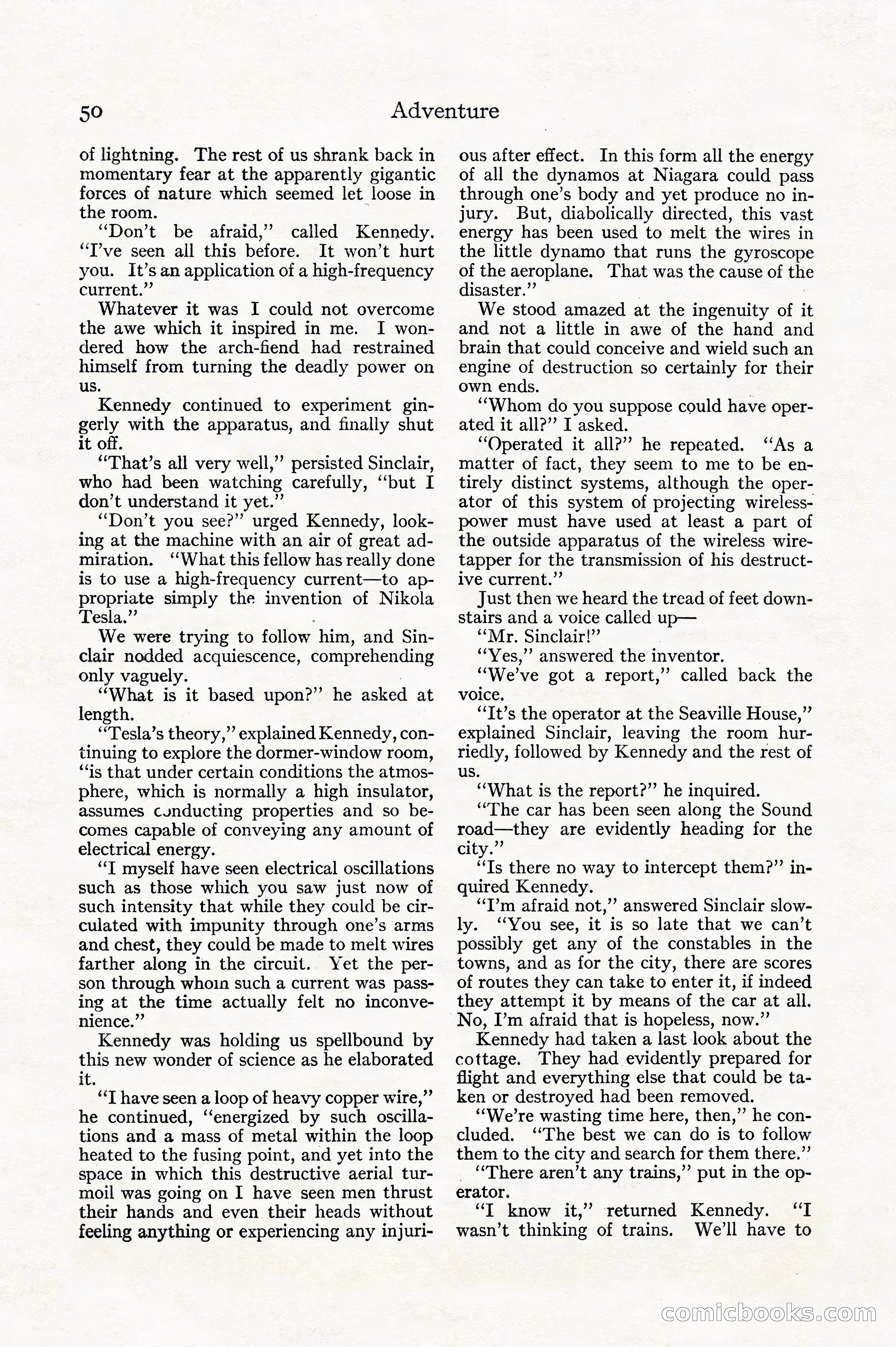 Adventure, December 1914 — page 52 of 228
