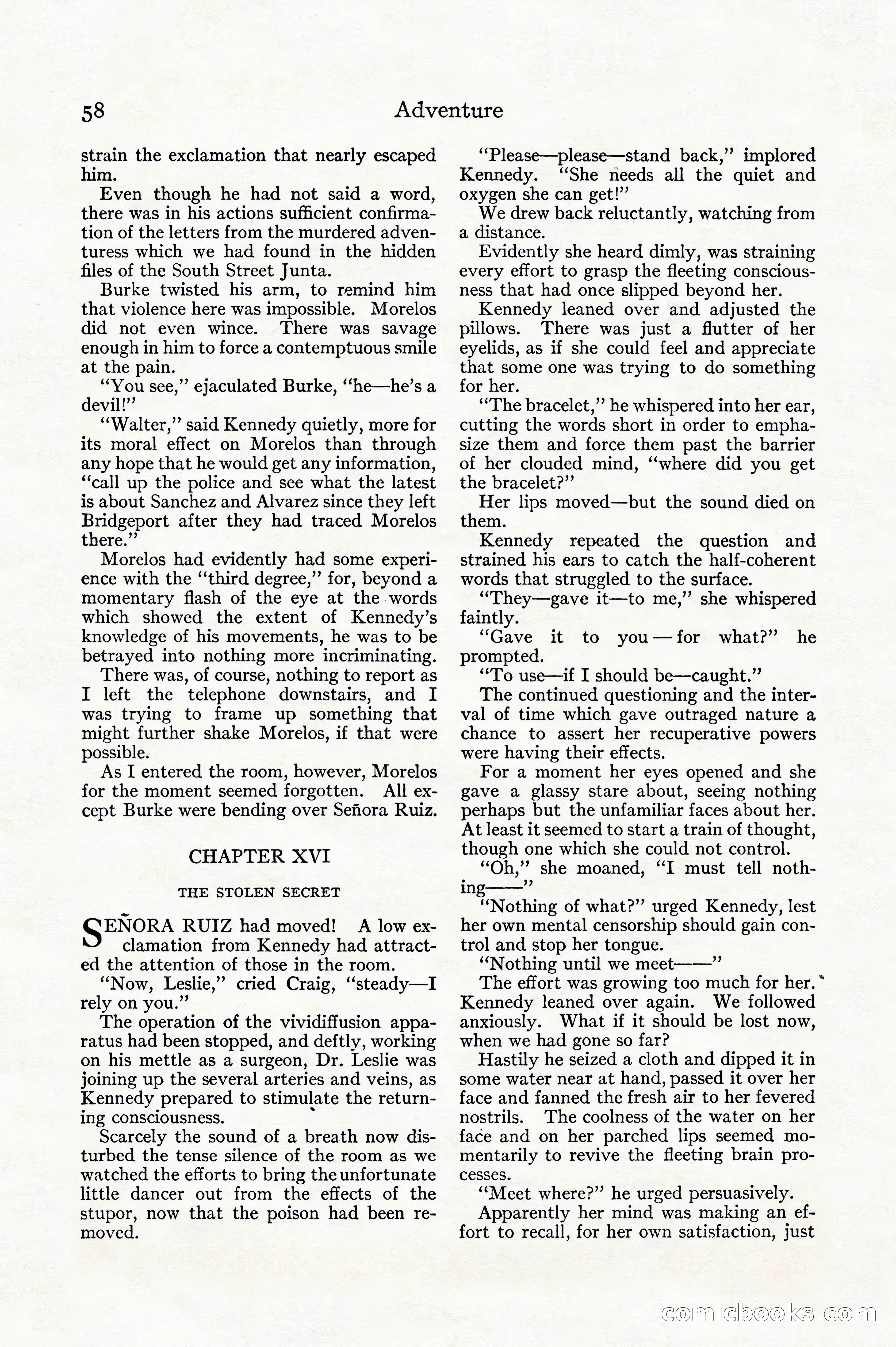 Adventure, December 1914 — page 60 of 228