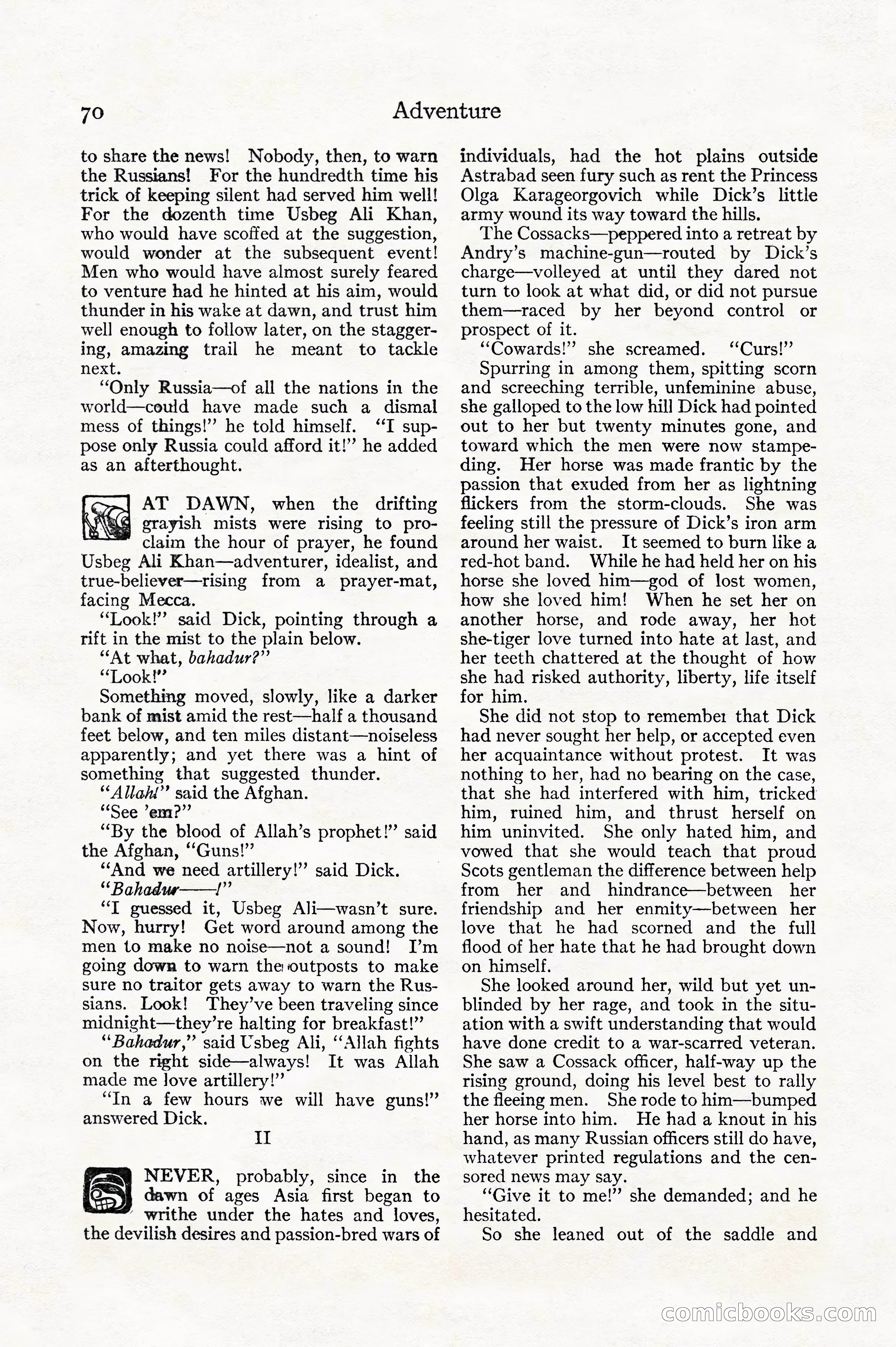 Adventure, December 1914 — page 72 of 228