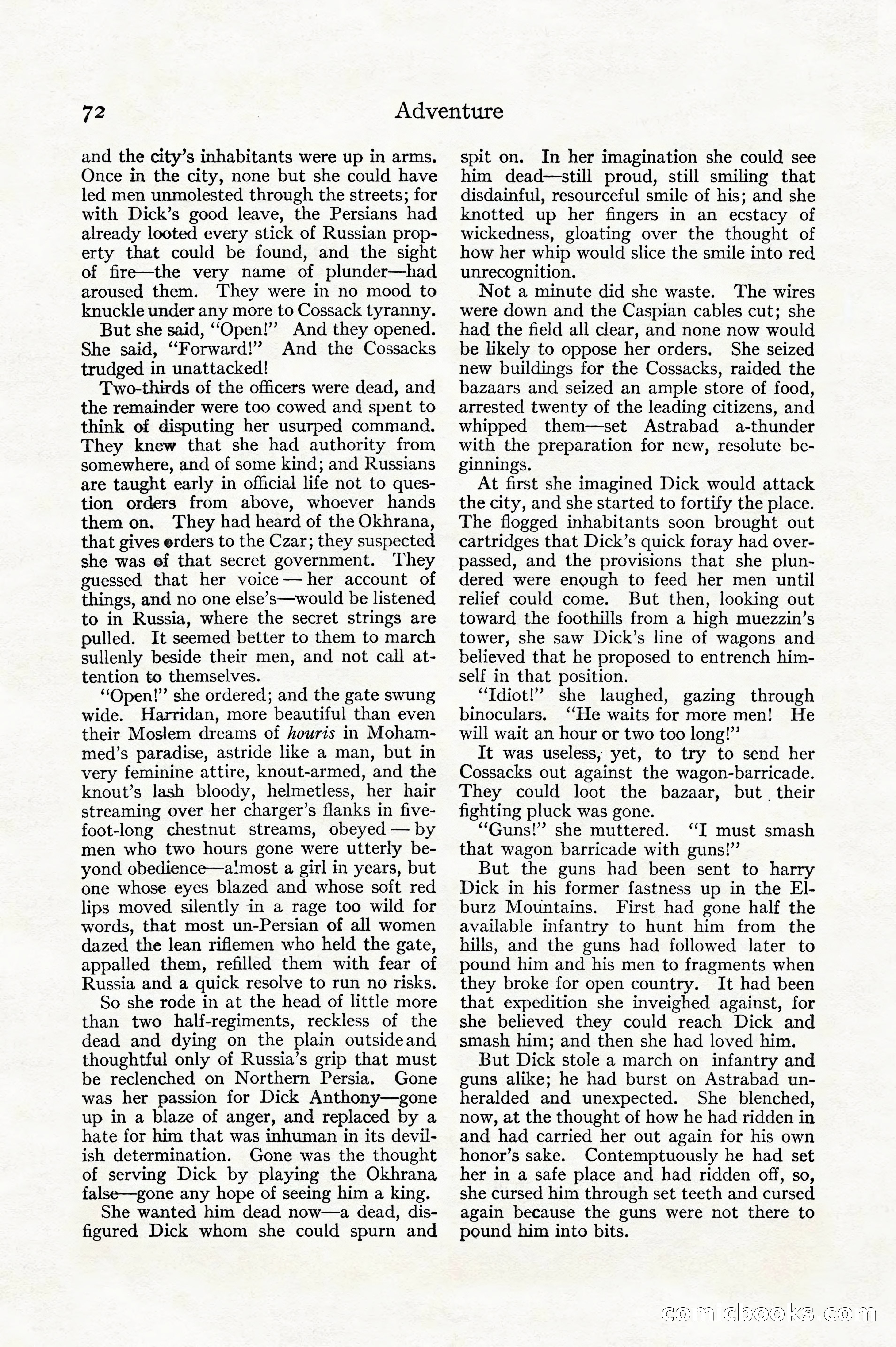 Adventure, December 1914 — page 74 of 228