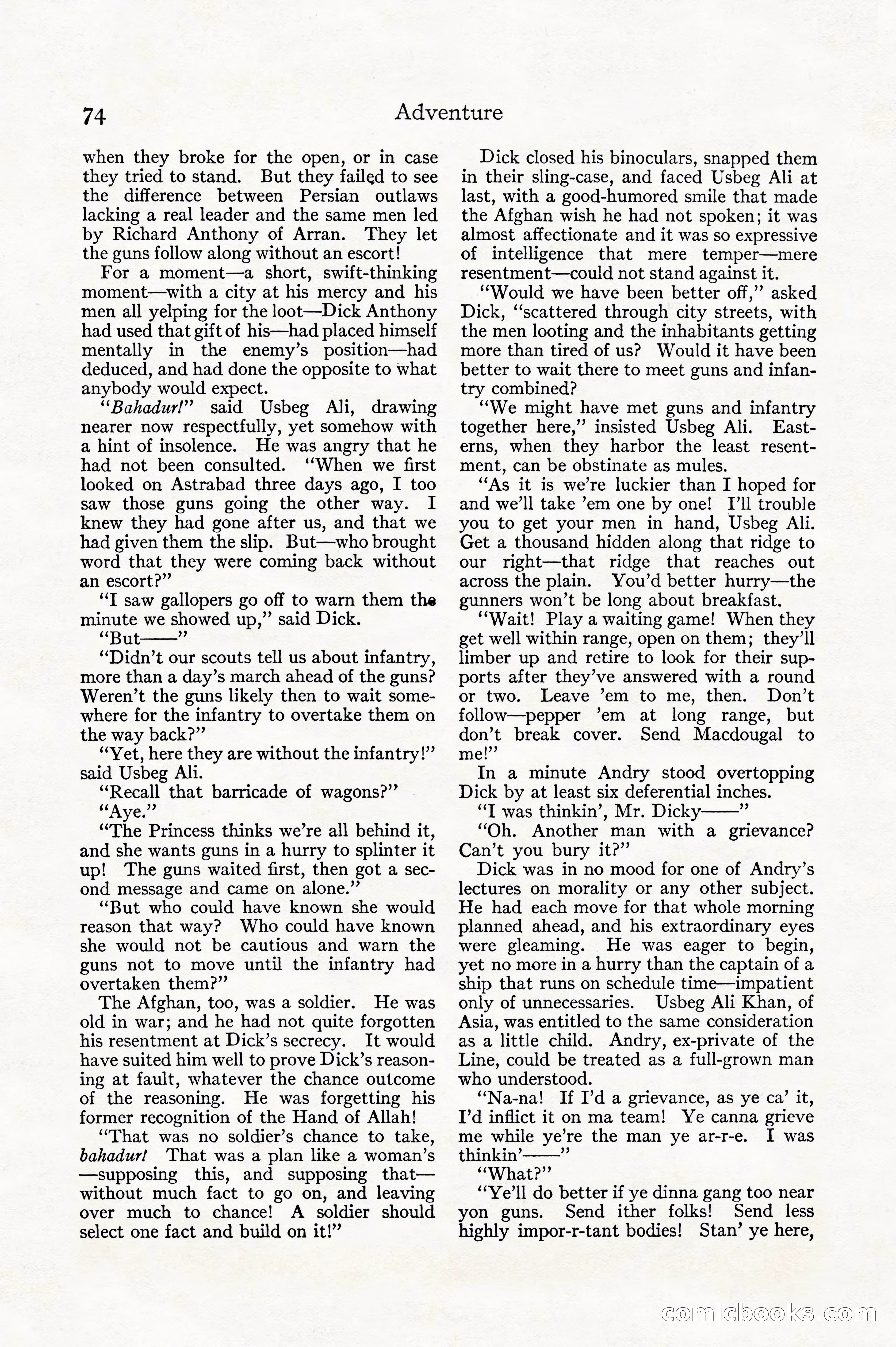 Adventure, December 1914 — page 76 of 228
