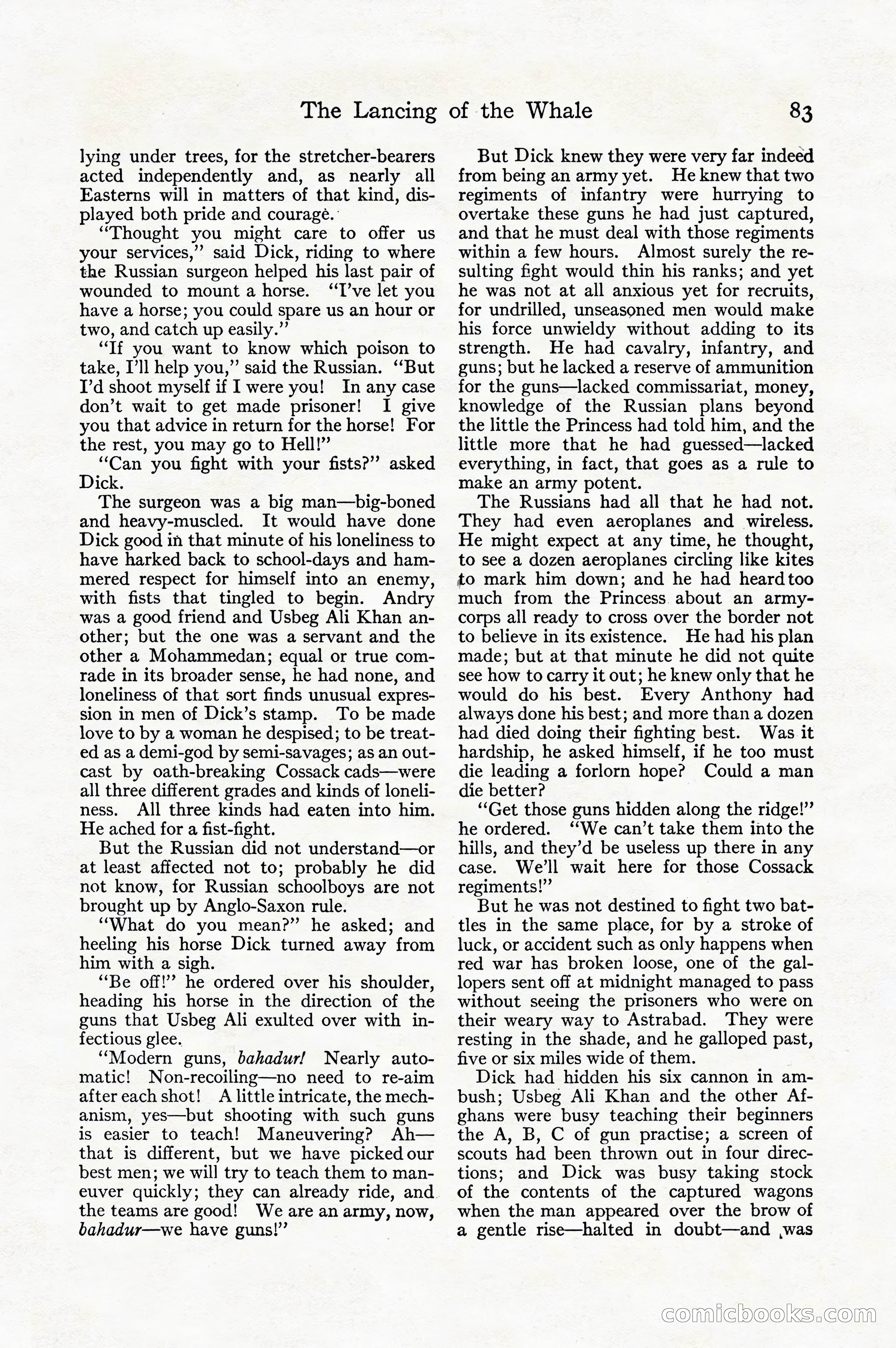 Adventure, December 1914 — page 85 of 228