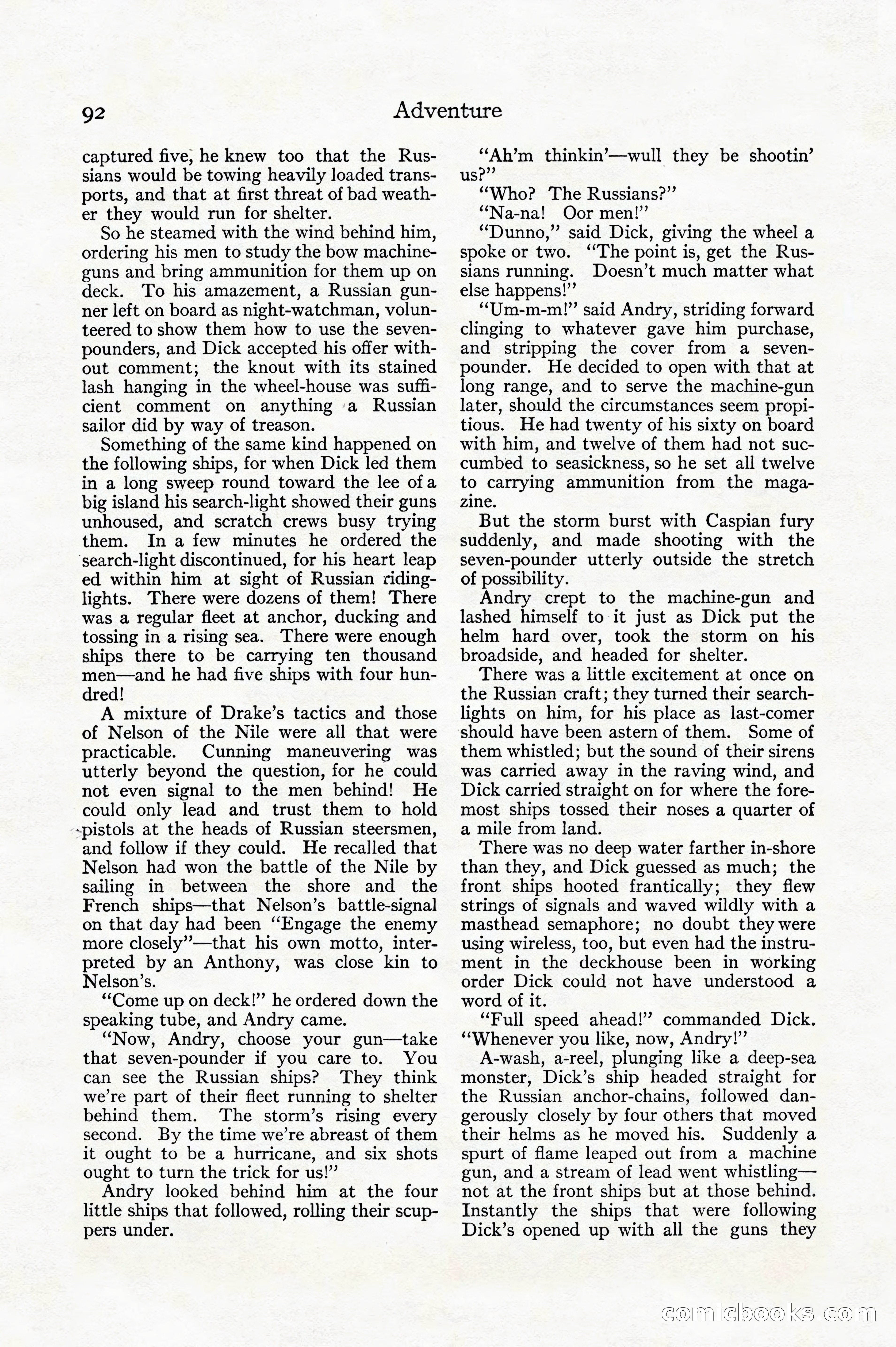 Adventure, December 1914 — page 94 of 228