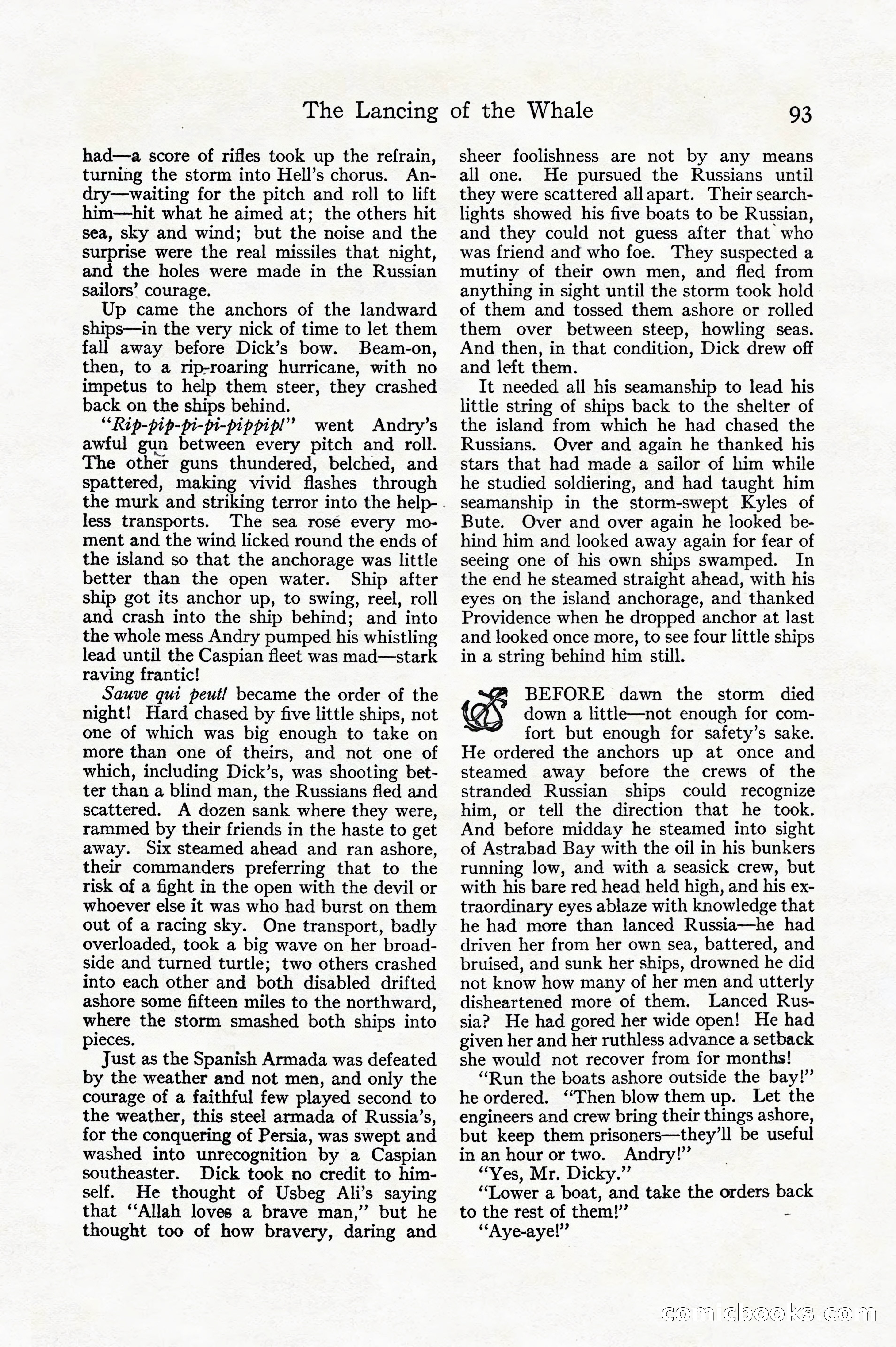 Adventure, December 1914 — page 95 of 228