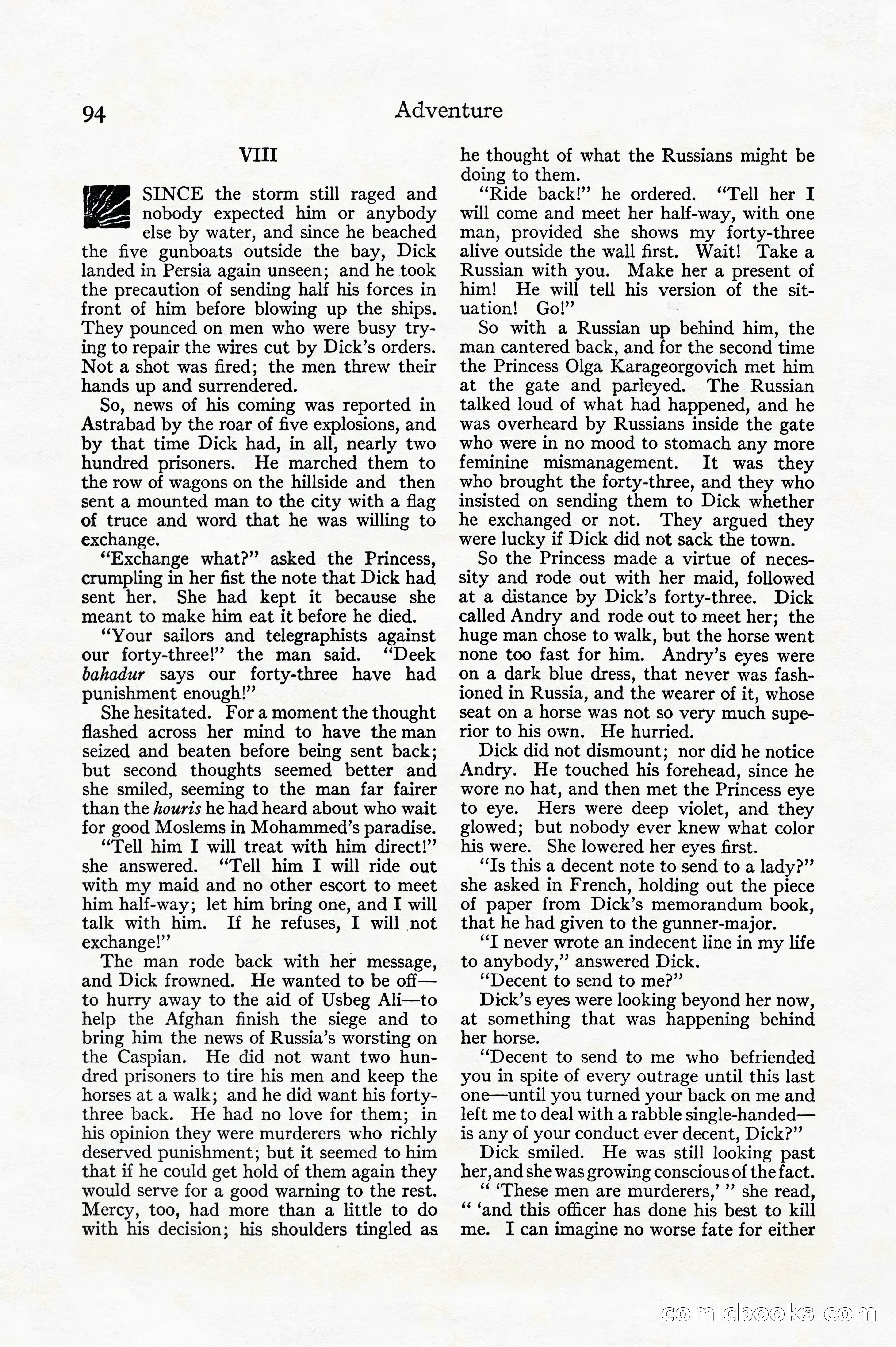 Adventure, December 1914 — page 96 of 228