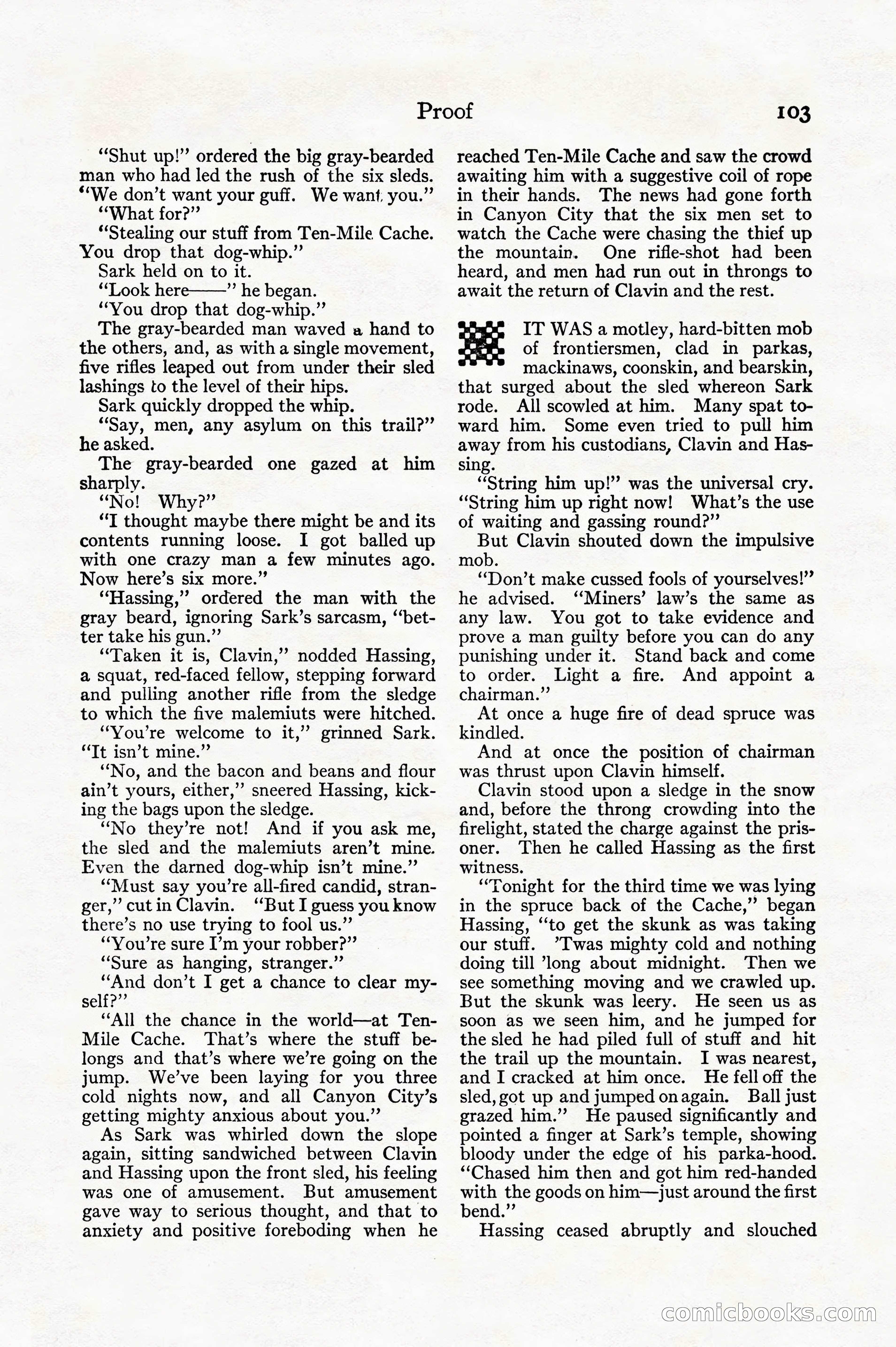 Adventure, December 1914 — page 105 of 228