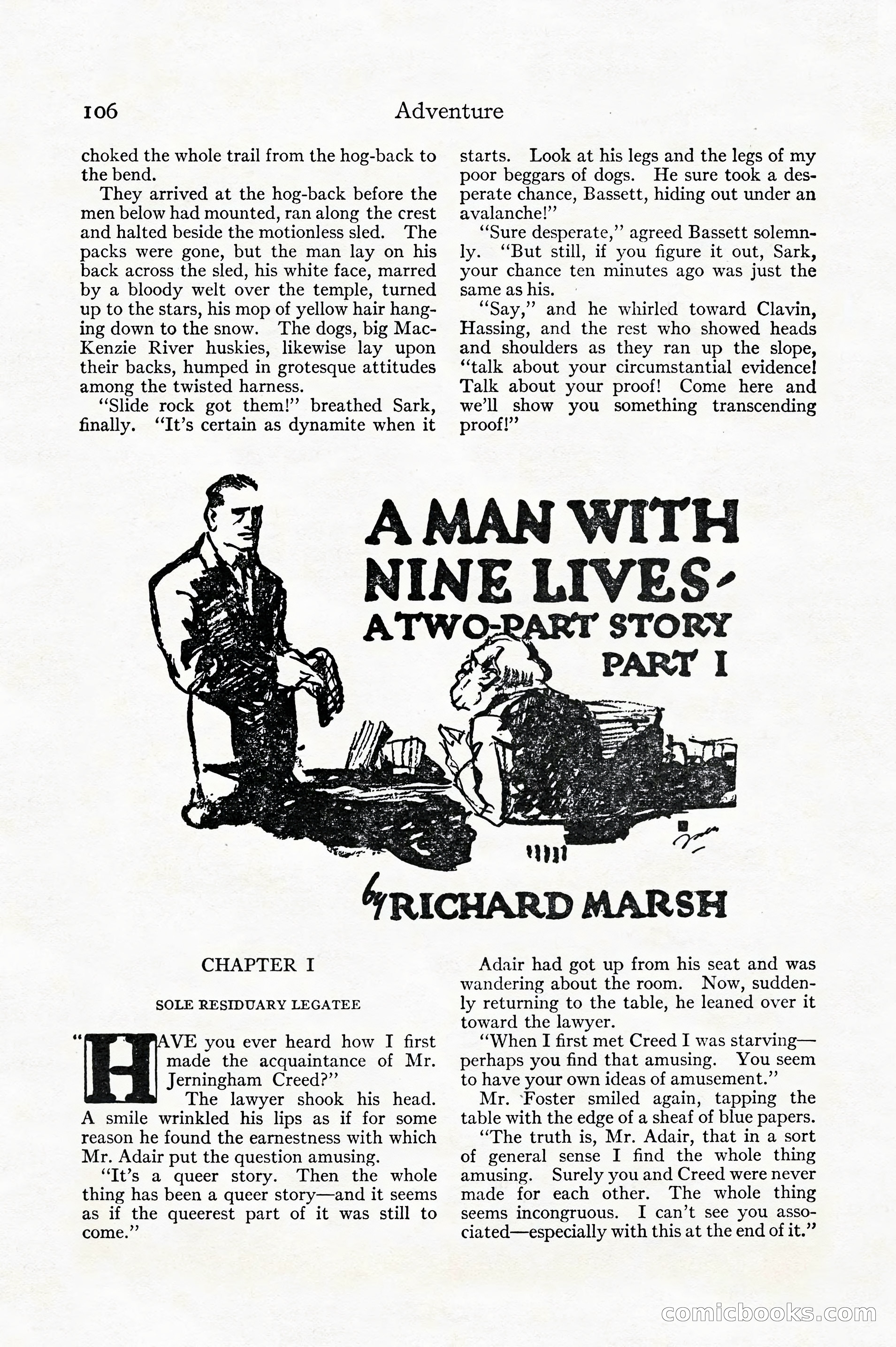 Adventure, December 1914 — page 108 of 228