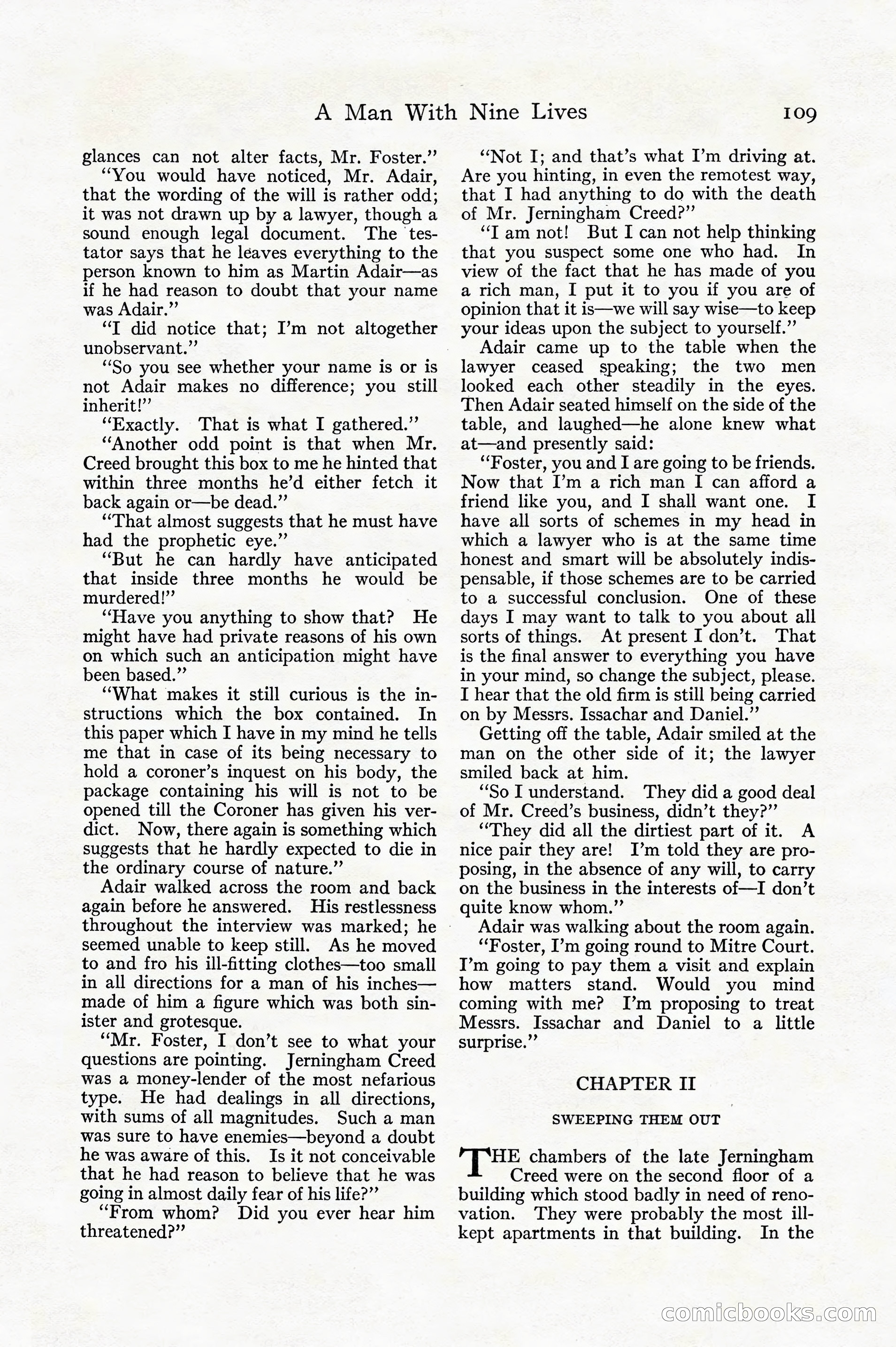 Adventure, December 1914 — page 111 of 228