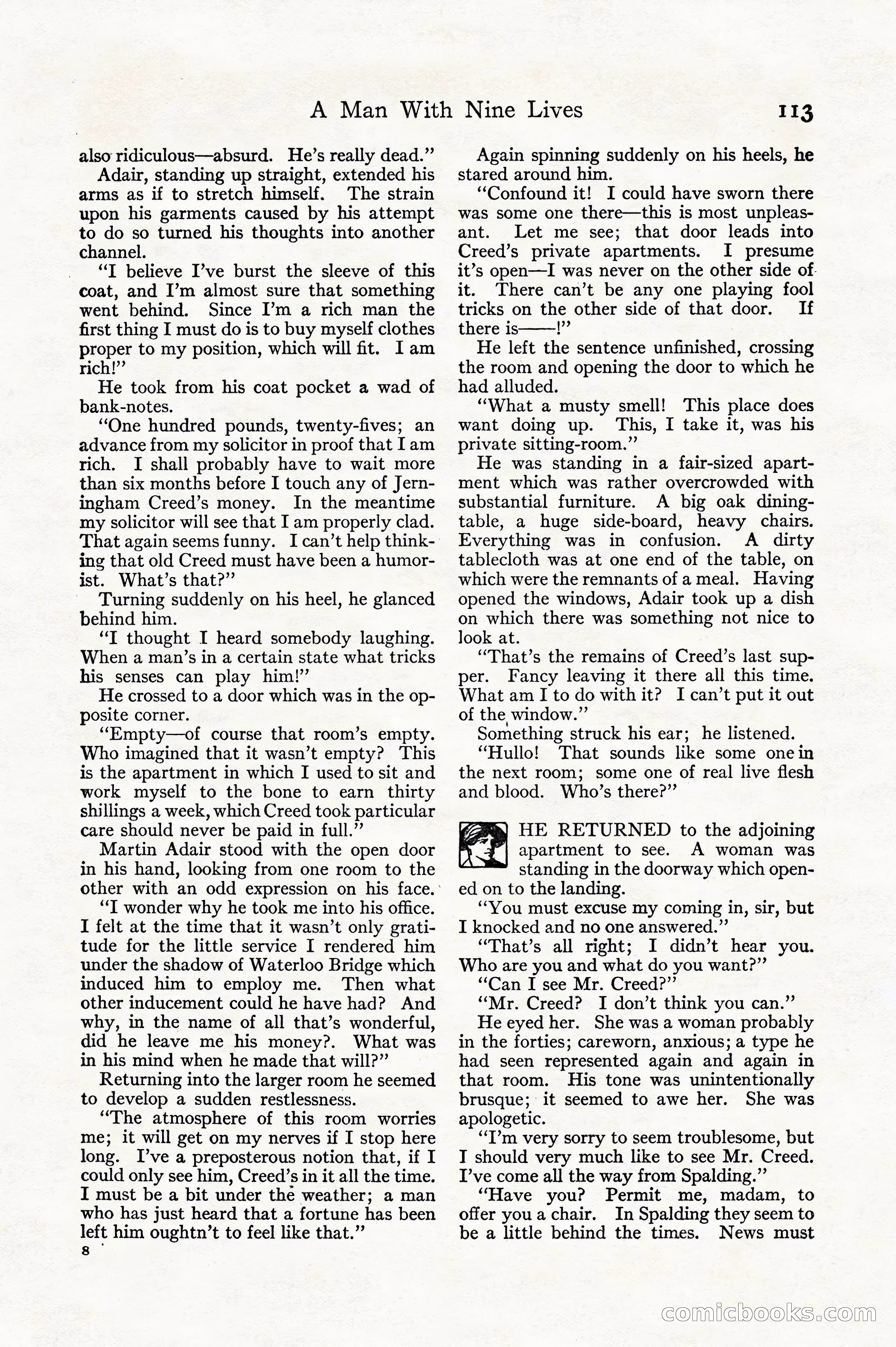 Adventure, December 1914 — page 115 of 228