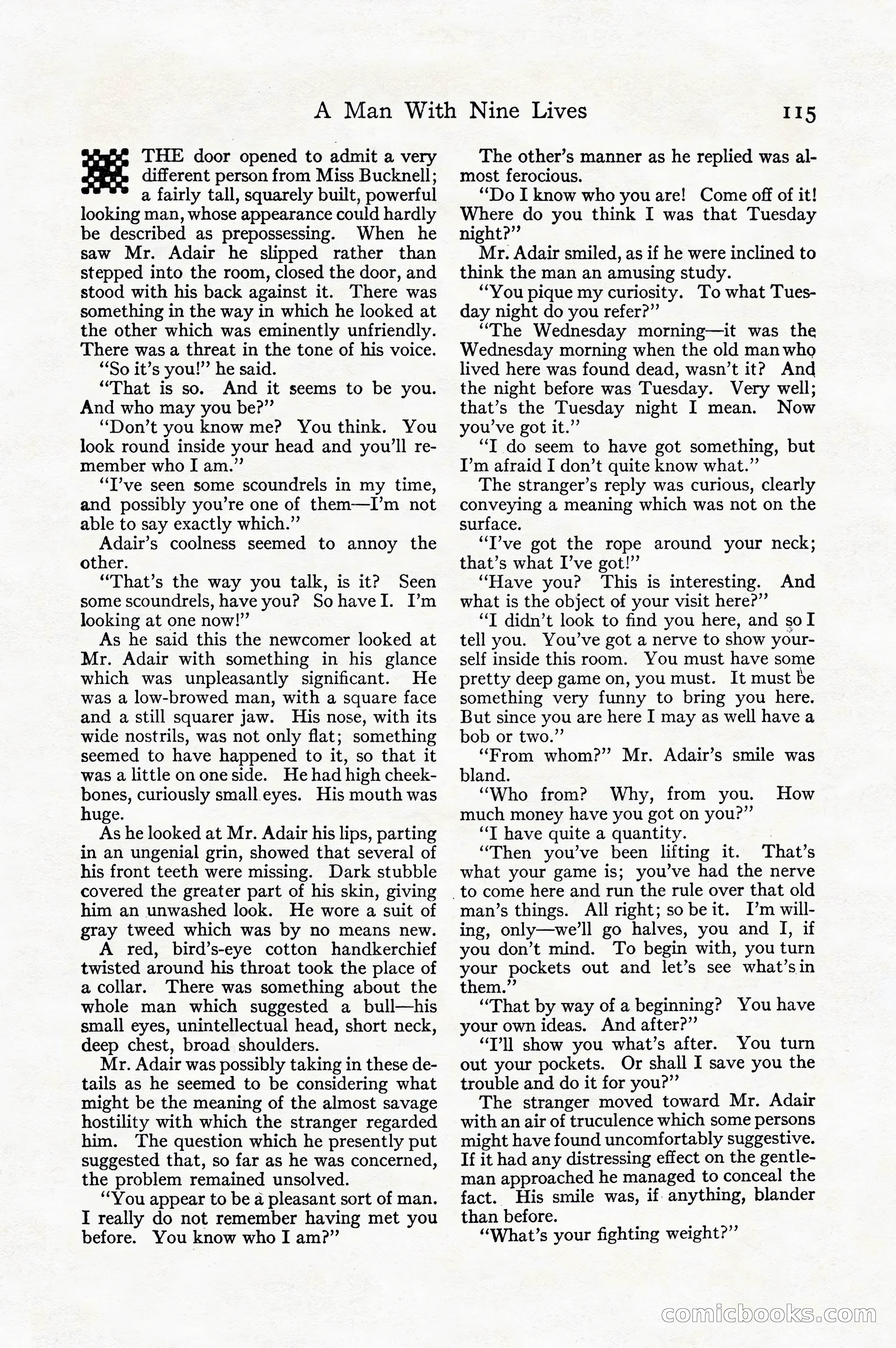 Adventure, December 1914 — page 117 of 228