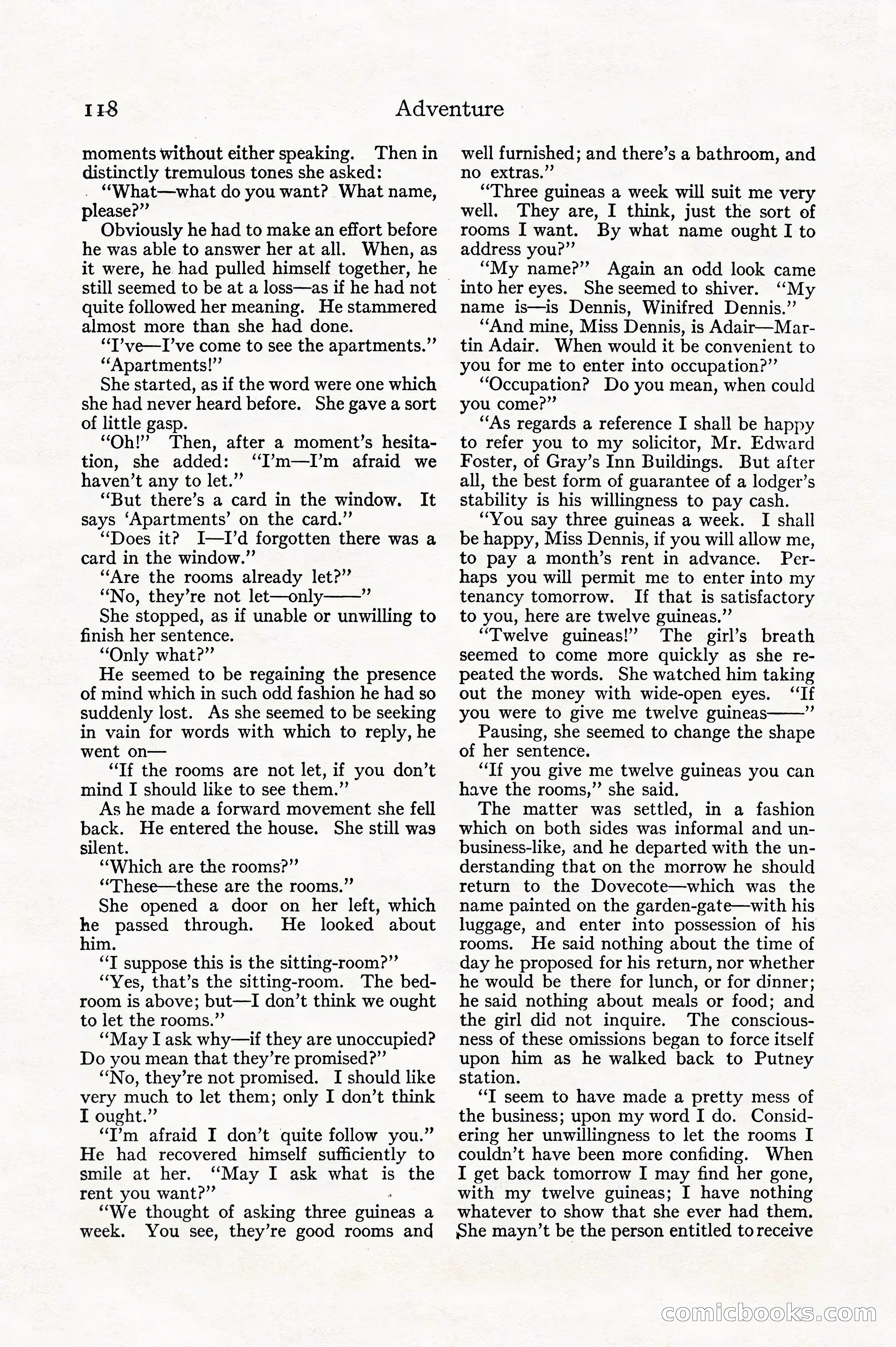 Adventure, December 1914 — page 120 of 228