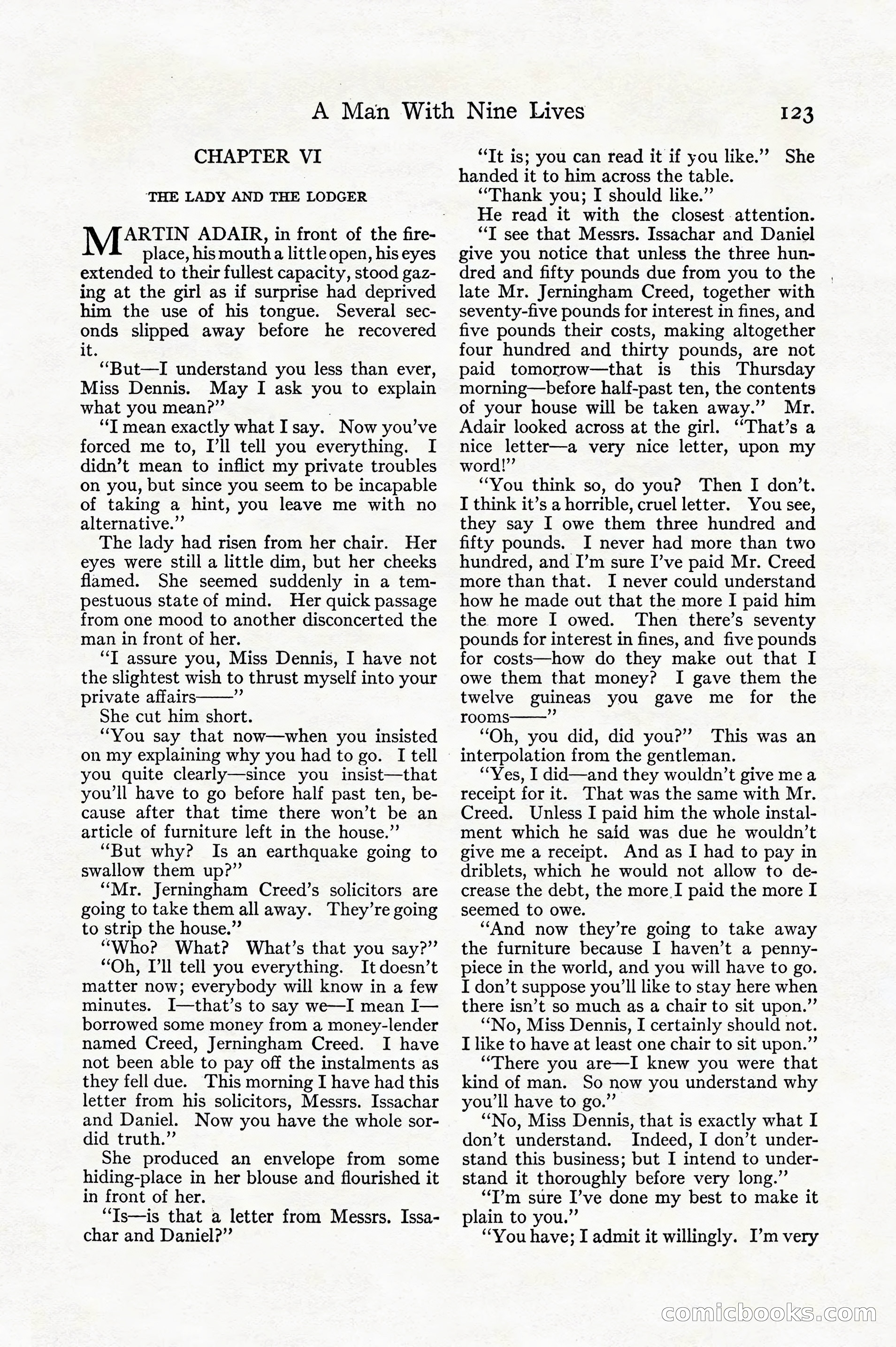 Adventure, December 1914 — page 125 of 228