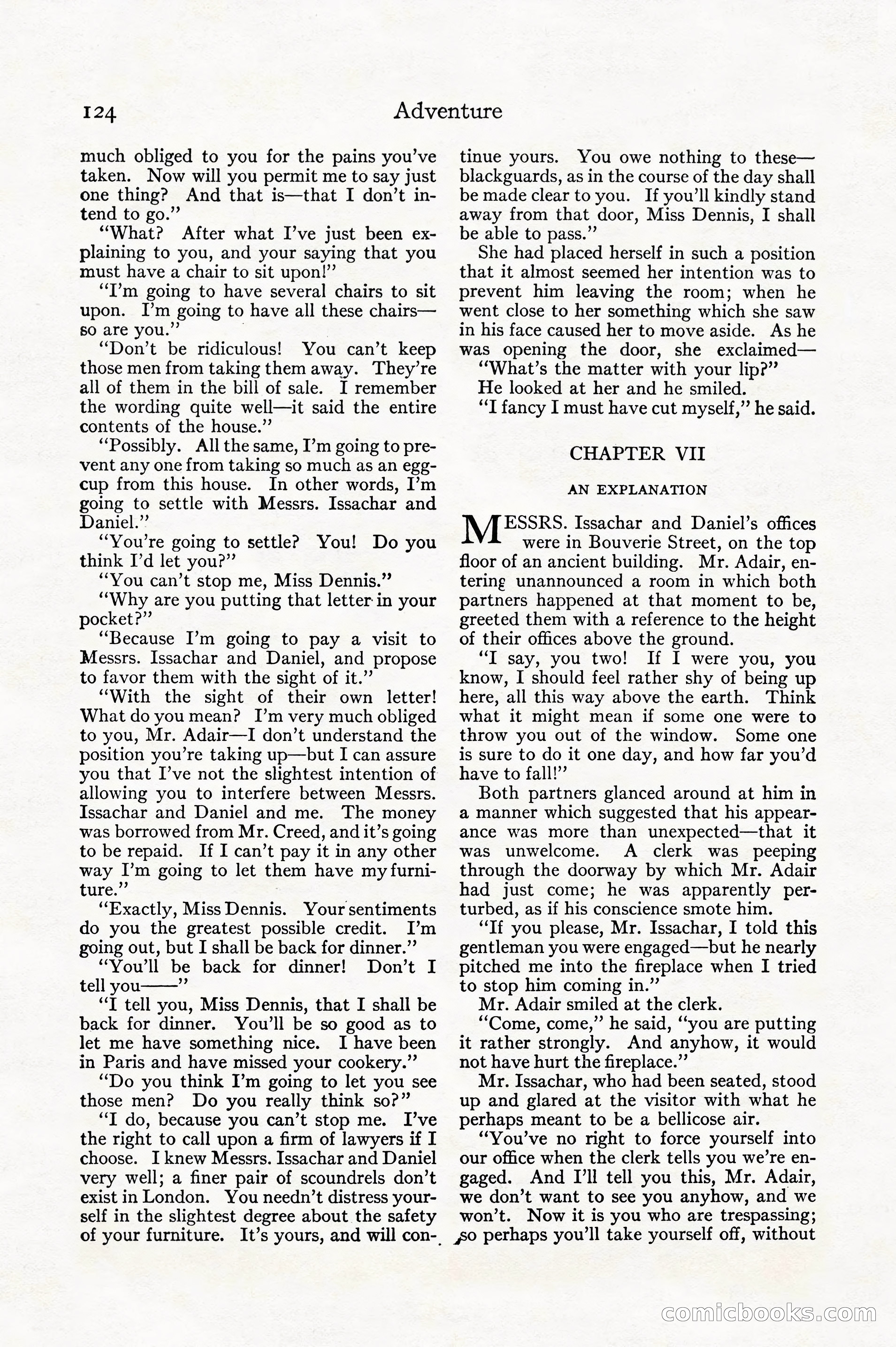 Adventure, December 1914 — page 126 of 228