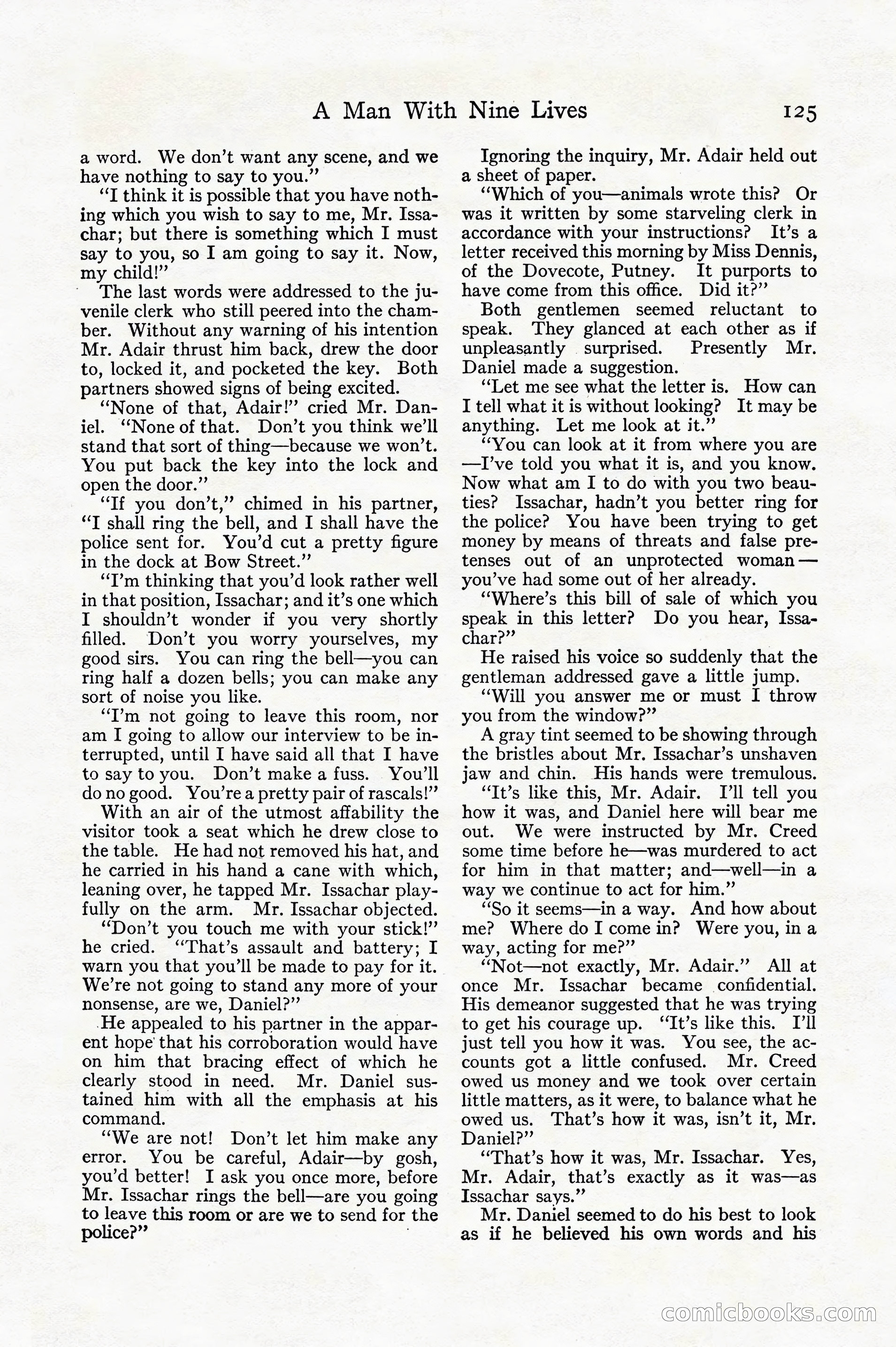 Adventure, December 1914 — page 127 of 228