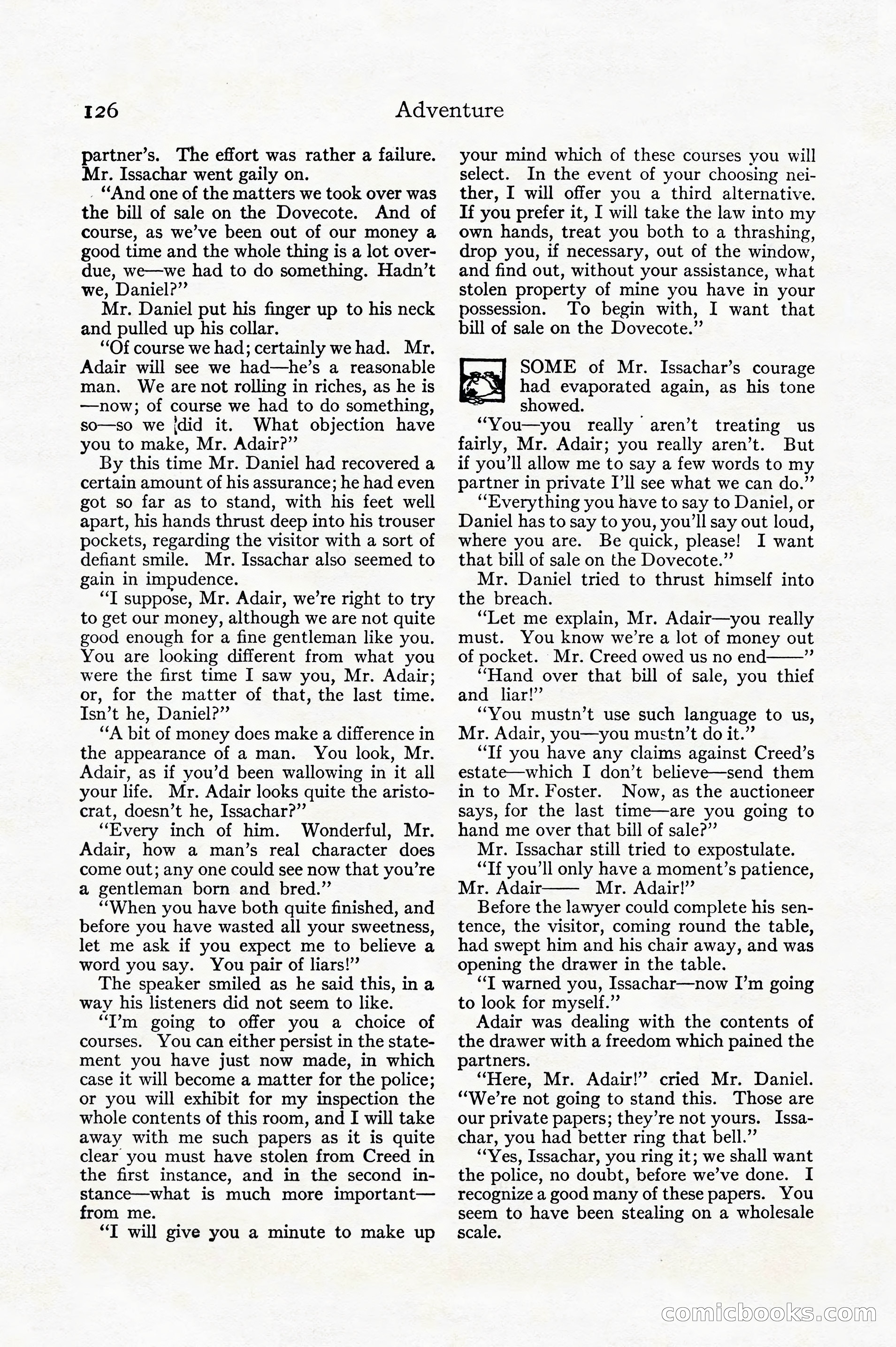 Adventure, December 1914 — page 128 of 228
