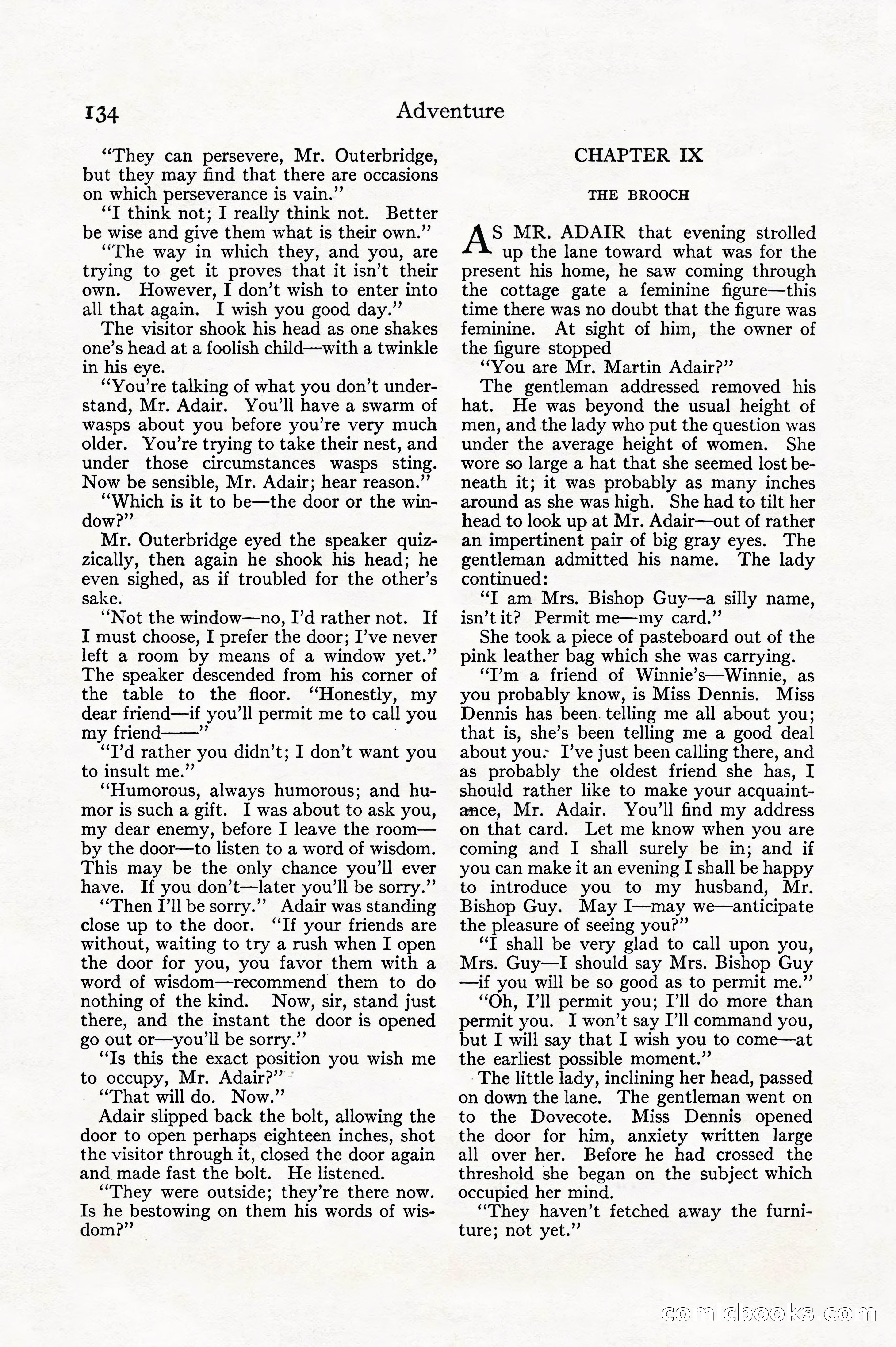 Adventure, December 1914 — page 136 of 228