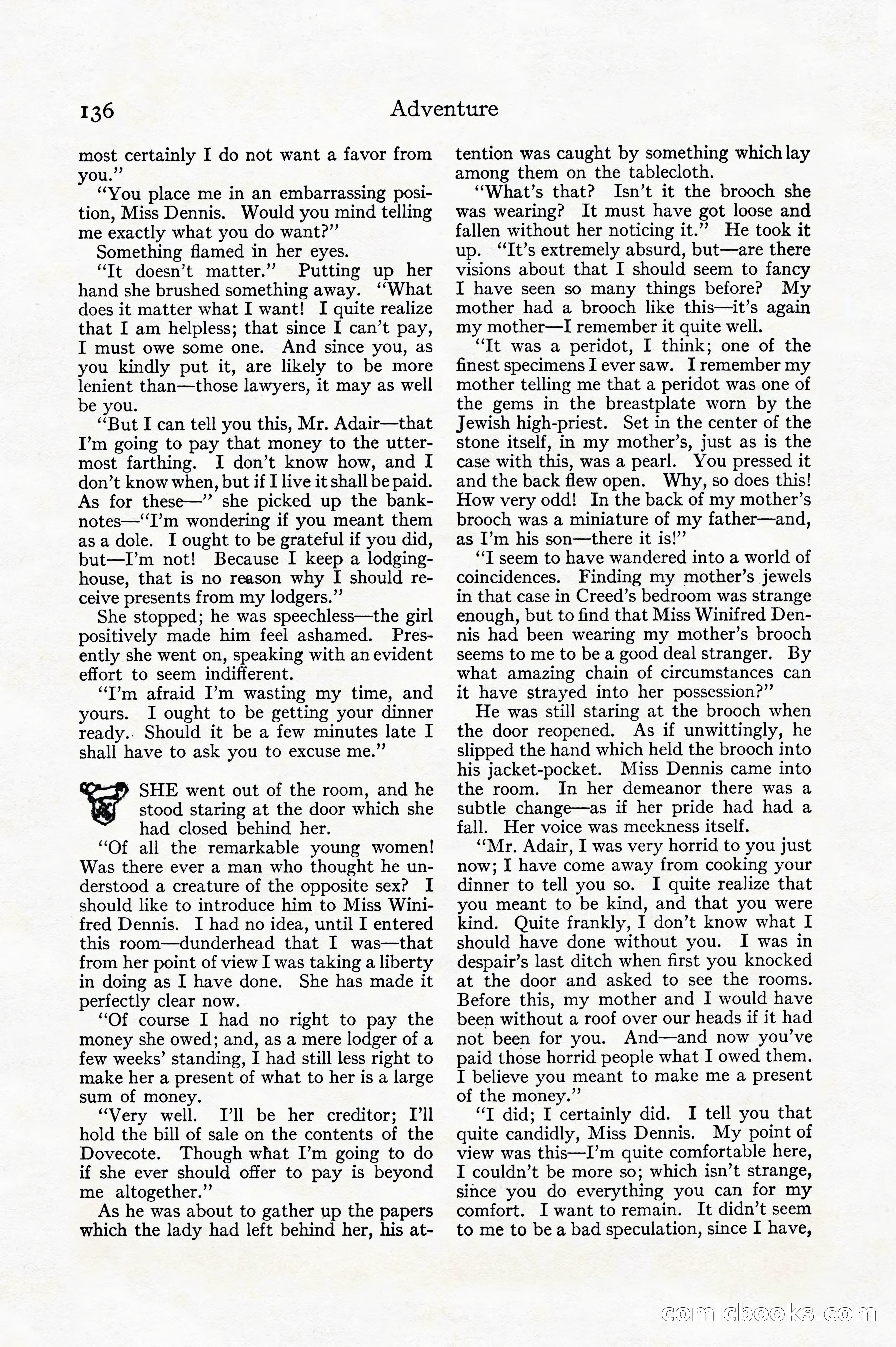 Adventure, December 1914 — page 138 of 228