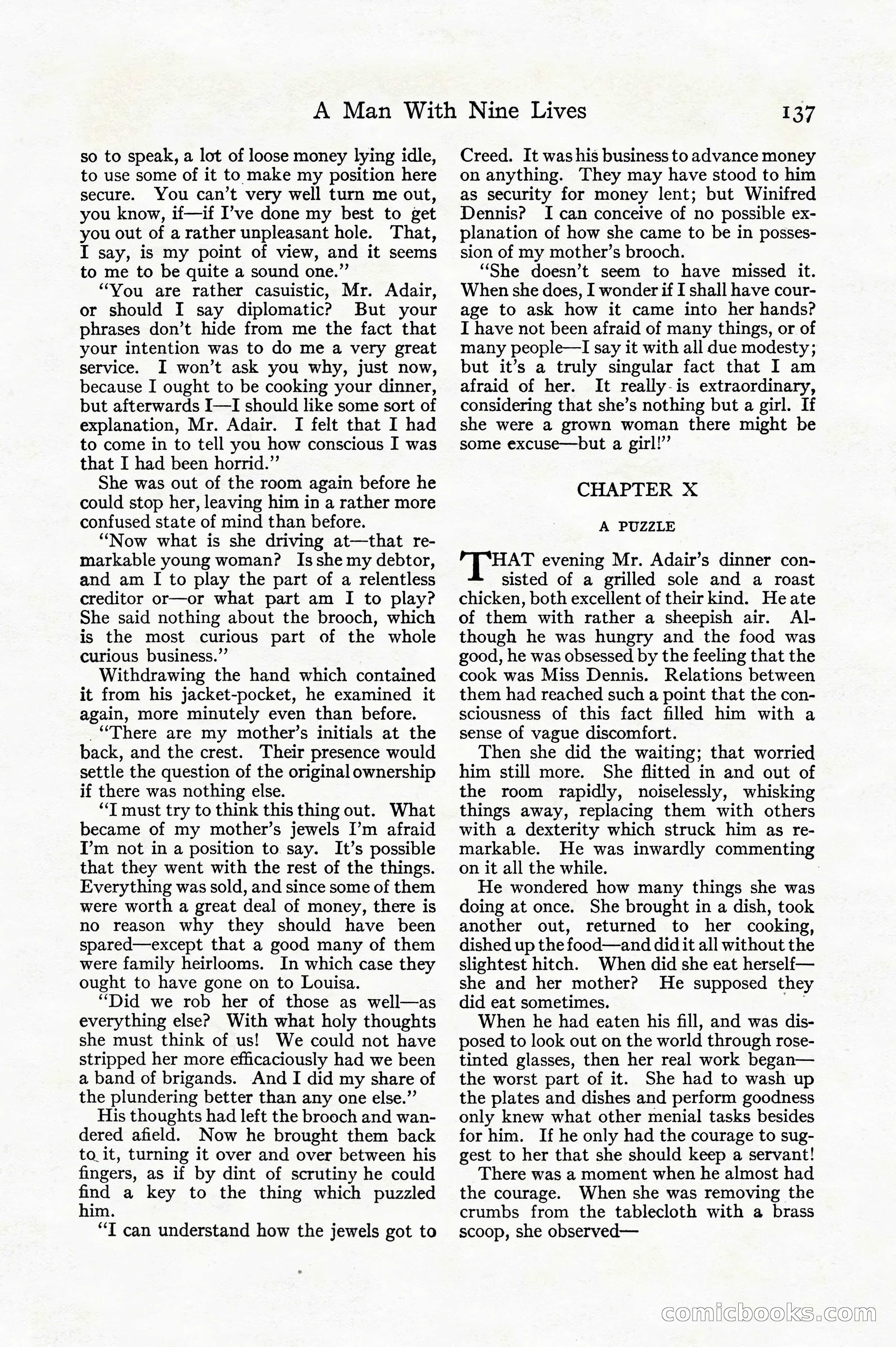 Adventure, December 1914 — page 139 of 228