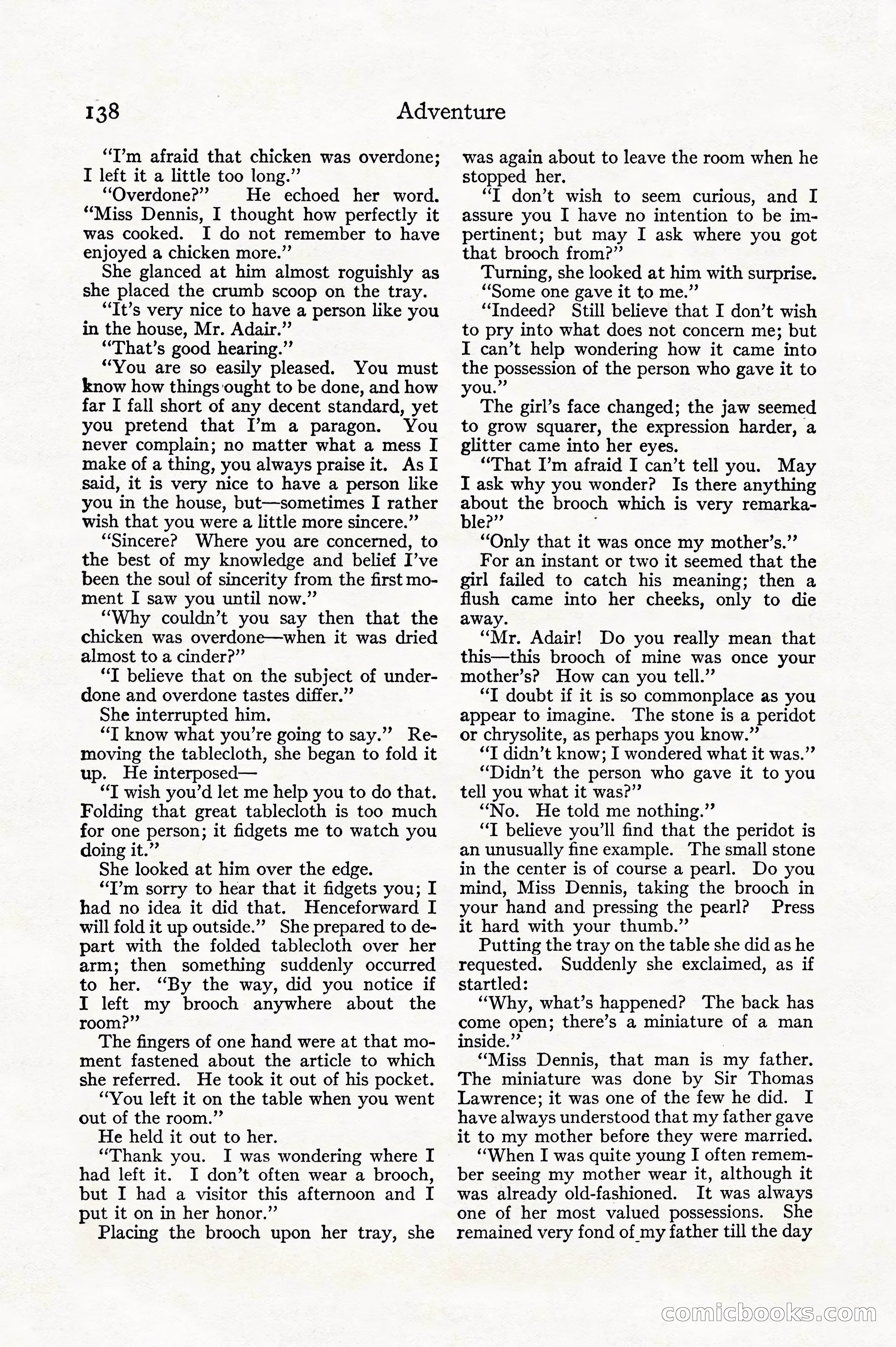 Adventure, December 1914 — page 140 of 228
